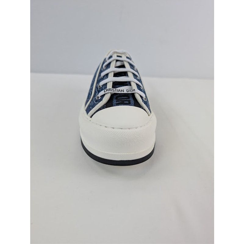 Dior o1rshd1 Walk'n'Dior Platform Sneaker Blue Stonewashed Effect Size US 11 / IT 41 - 14 Thumbnail