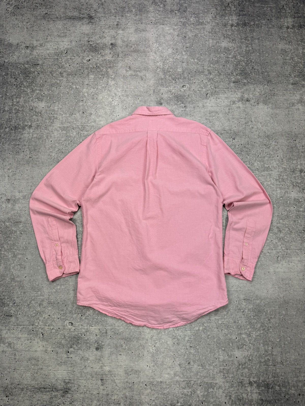 Polo Ralph Lauren × Vintage Vintage Polo Ralph Lauren Pink Casual Button Ups Dress Shirt Size US L / EU 52-54 / 3 - 7 Thumbnail