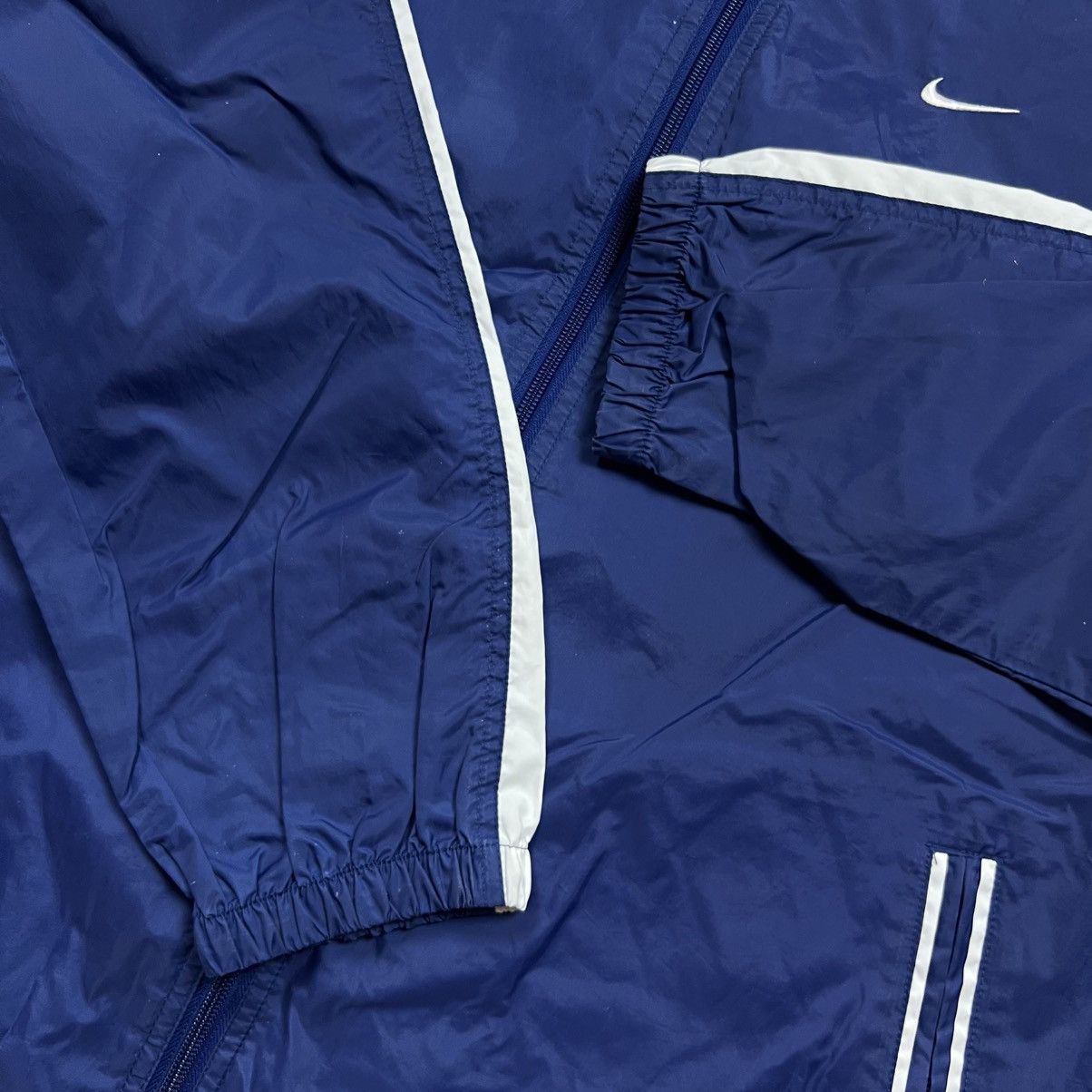 Nike 90s NIKE SWOOSH VINTAGE Y2K OVERSIZED WINDBREAKER JACKET Size US L / EU 52-54 / 3 - 6 Thumbnail