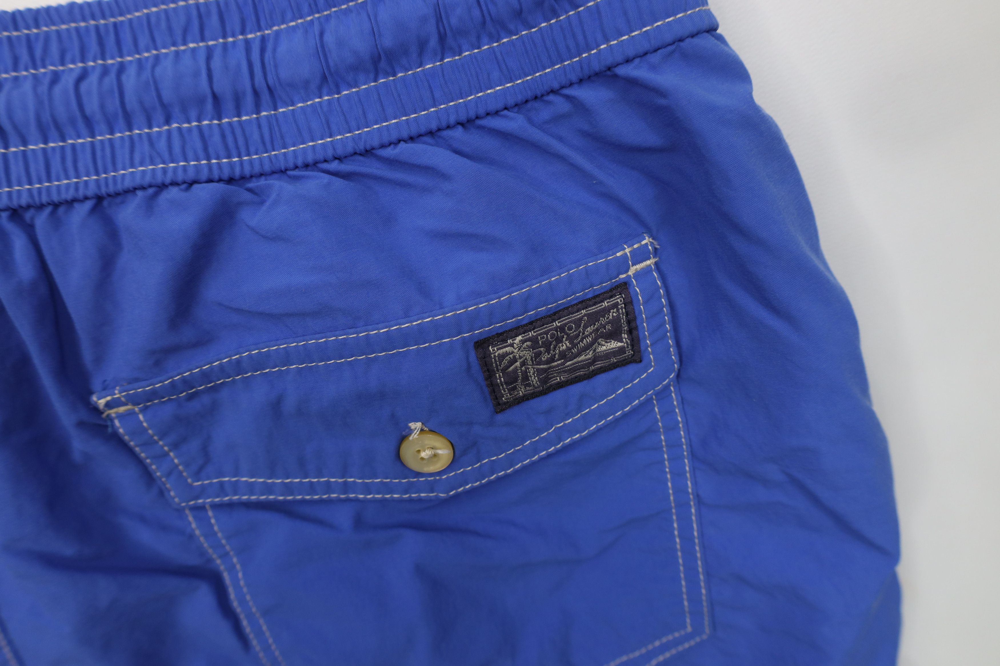 Ralph Lauren Vintage Y2K Ralph Lauren Above Knee Lined Shorts Trunks Size US 38 / EU 54 - 12 Thumbnail