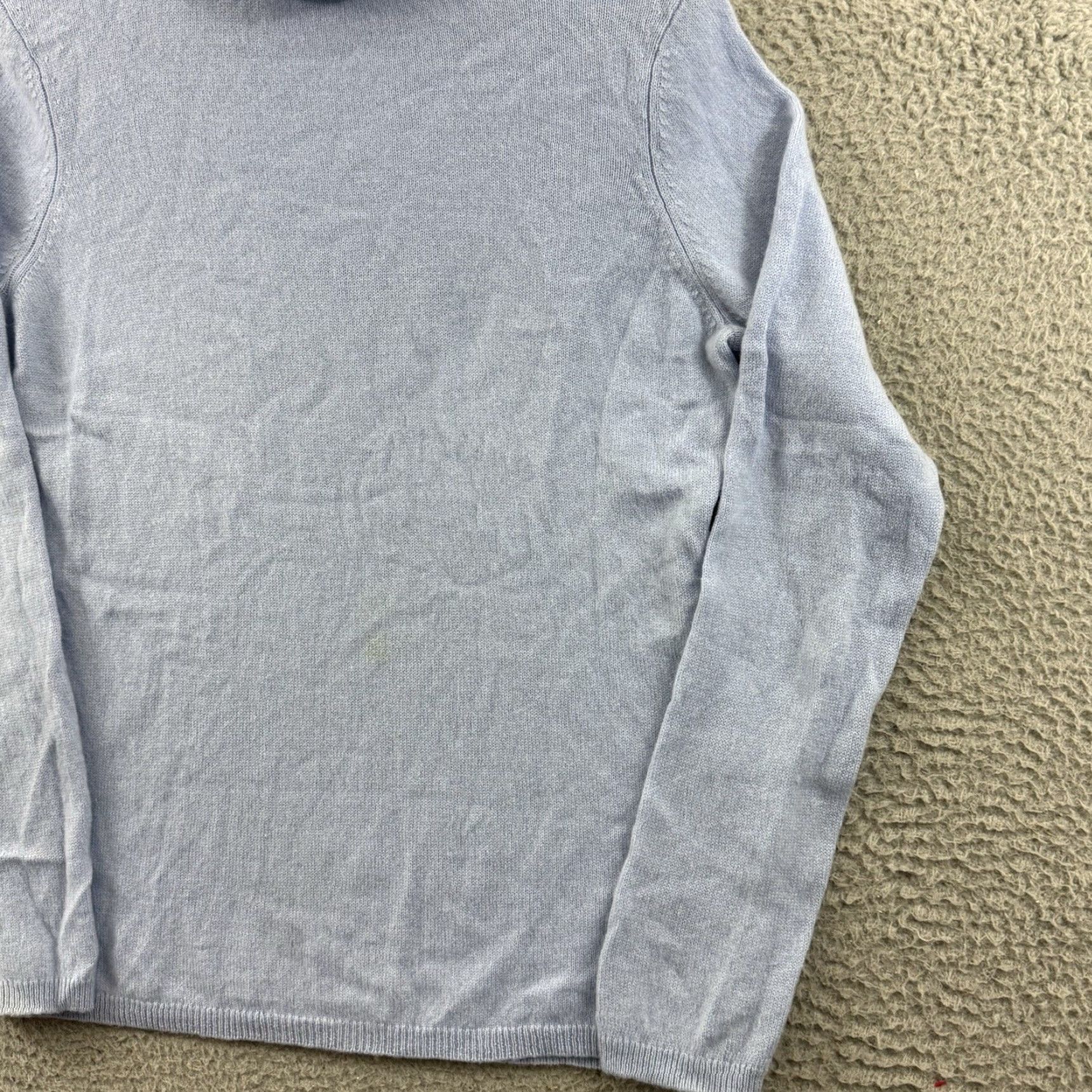Vintage VINTAGE Cashmere Charter Club Luxury Sweater Women’s Medium Blue Knit Turtleneck Preppy Size M / US 6-8 / IT 42-44 - 5 Thumbnail