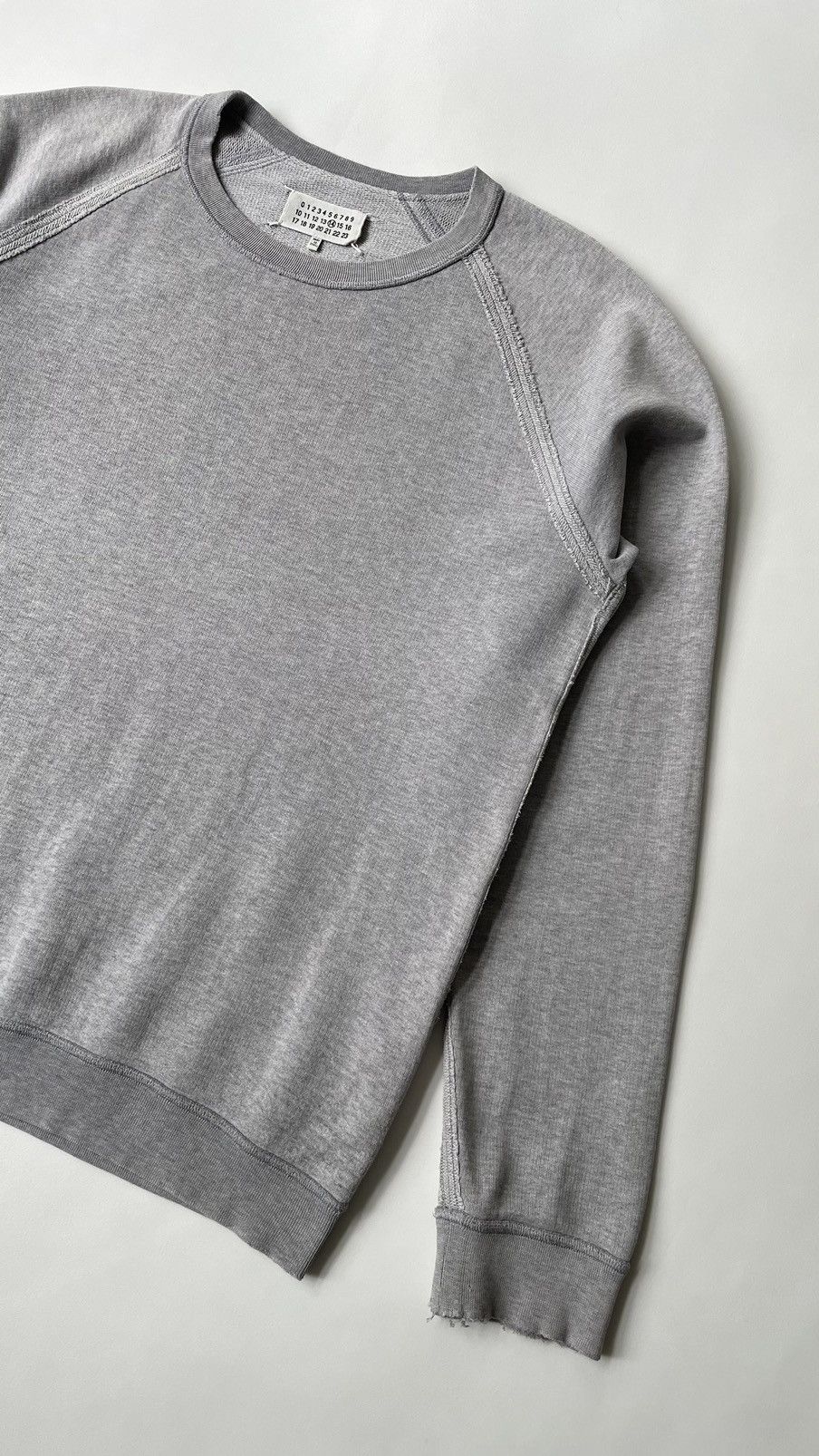 Maison Margiela S/S 14 Thrashed ‘Inside Out Seam’ Sweatshirt Size US L / EU 52-54 / 3 - 7 Thumbnail