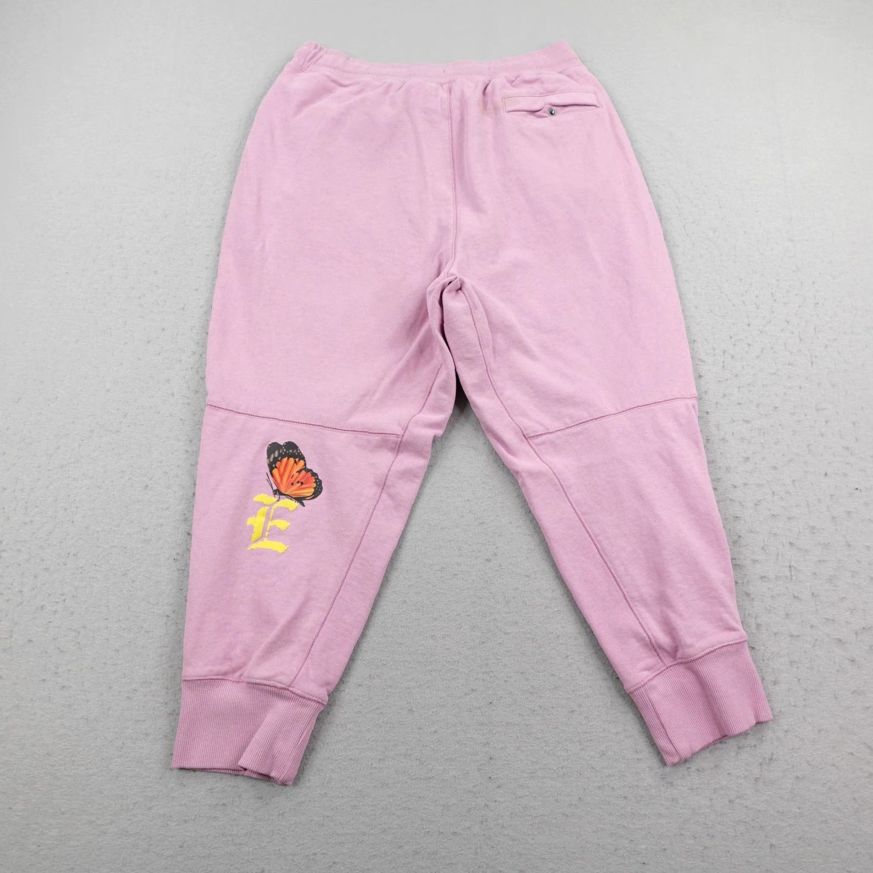 Nike Nike Pants Mens XL Pink Butterfly Orchid Fleece Sweatpants Sweat Joggers Gym & Training Size US 36 / EU 52 - 4 Thumbnail