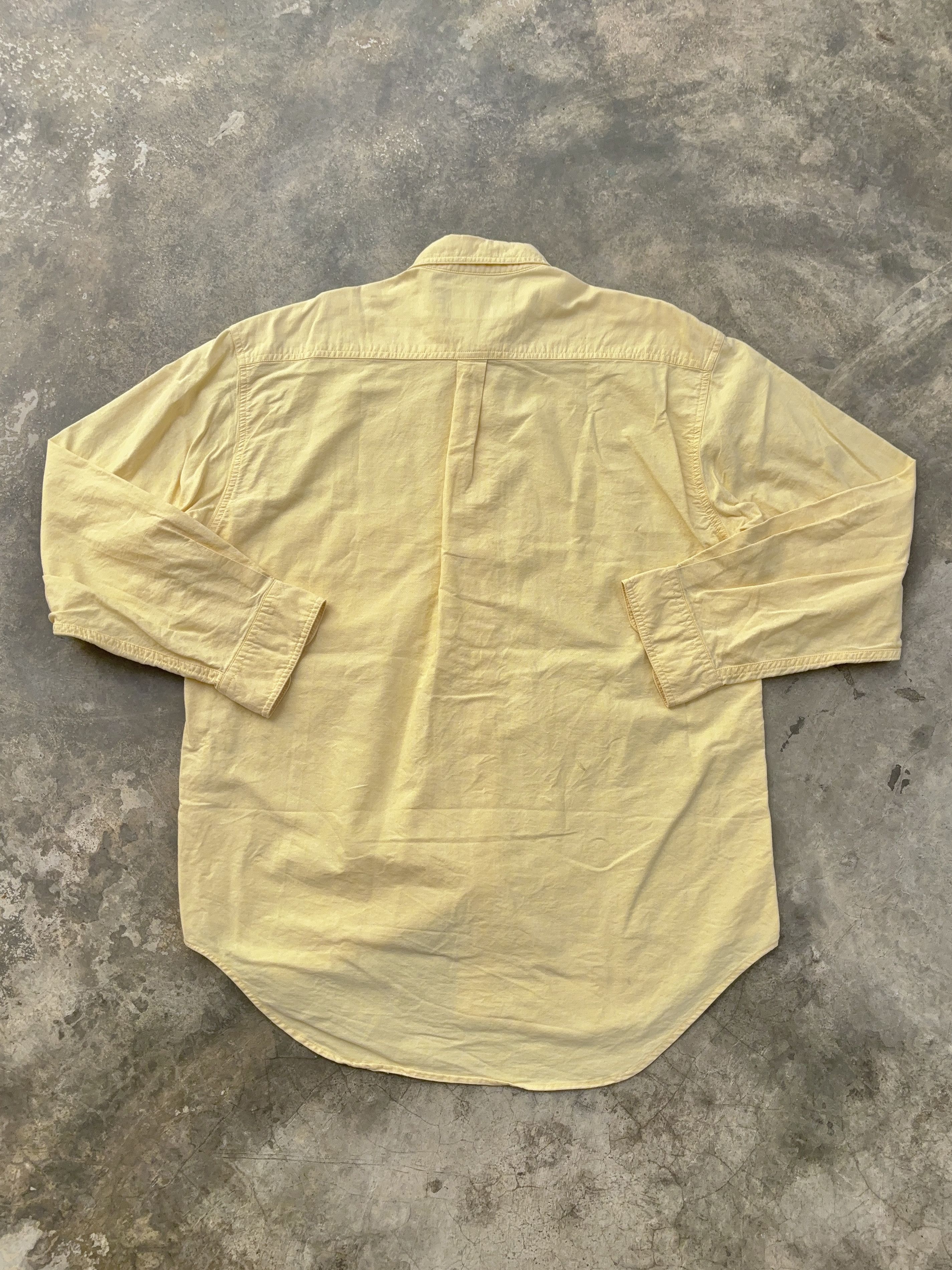 Other Seahop International Vintage Yellow Button Up Shirt Size US M / EU 48-50 / 2 - 7 Thumbnail