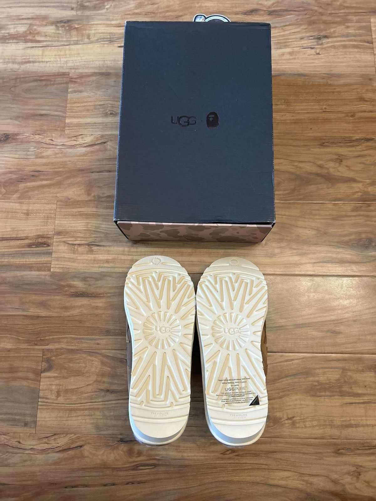 Bape × Ugg NEW Bape x Uggs Tasmans Clogs Size US 8 / EU 41 - 12 Thumbnail