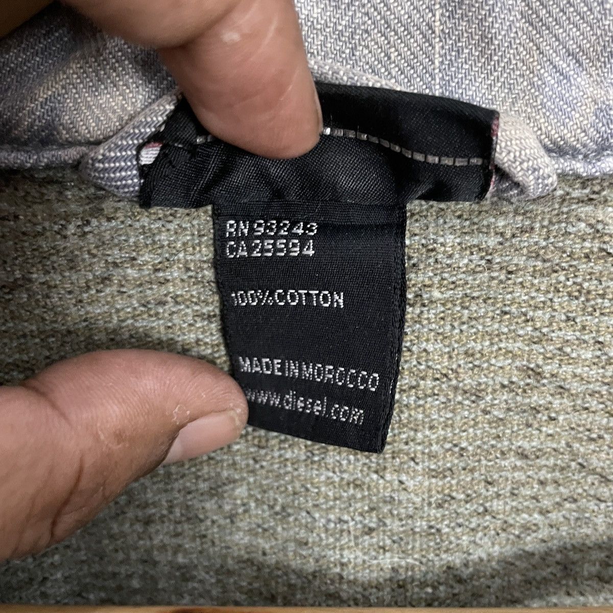 Diesel Vintage Diesel Herringbone Workwear Chore Jacket Size US M / EU 48-50 / 2 - 8 Thumbnail