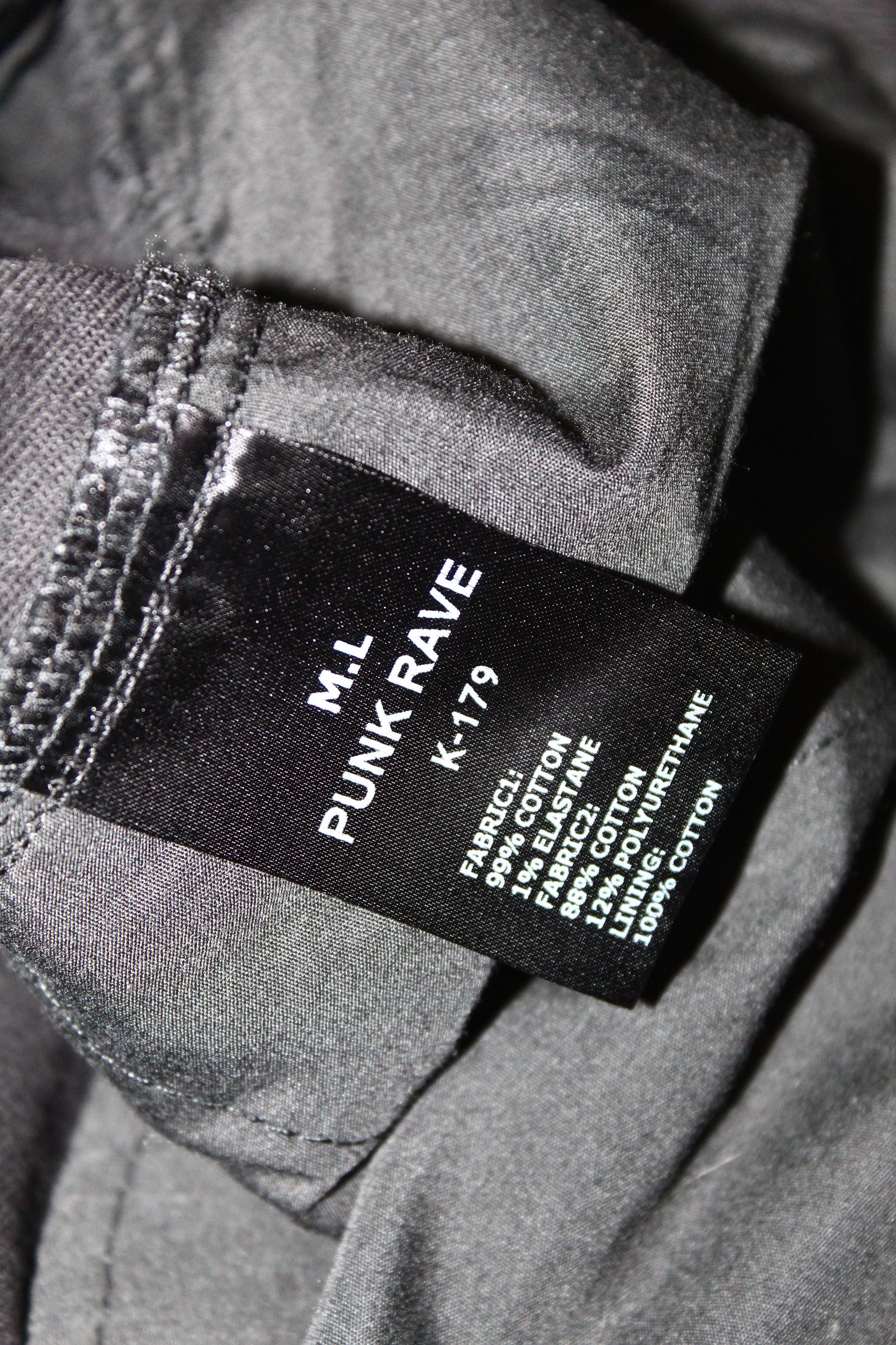 If Six Was Nine Y2K 💥 PUNK RAVE rips studded steampunk seditionaries jeans Size US 34 / EU 50 - 9 Thumbnail