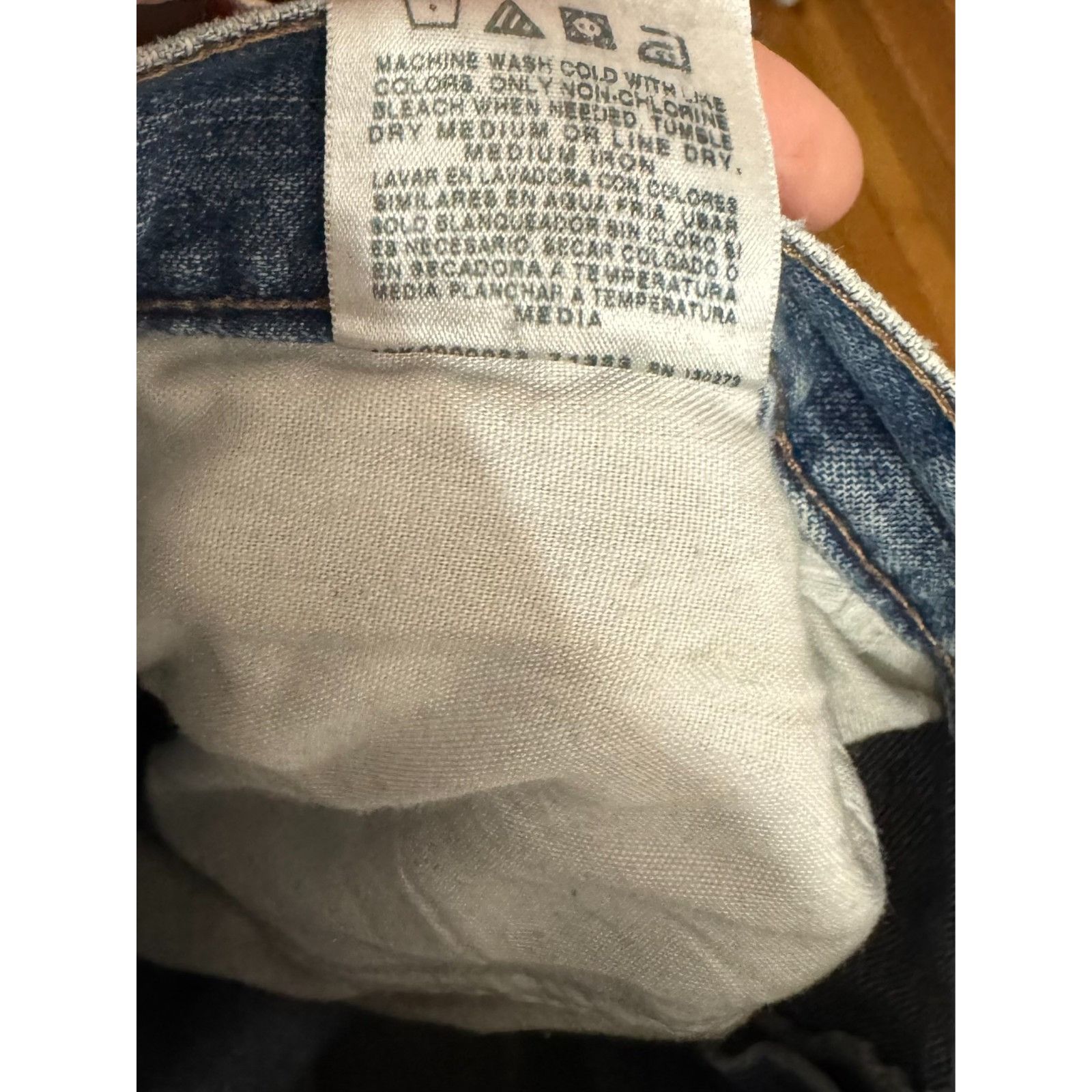 Wrangler Wrangler 34 x 30 Carpenter Men's Denim Jeans Pants Size US 34 / EU 50 - 6 Thumbnail