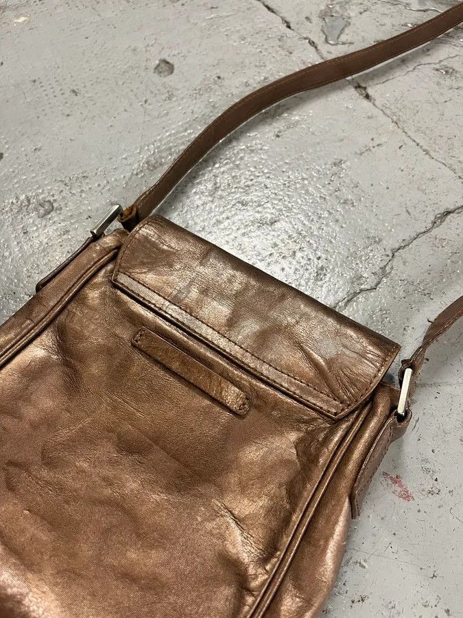 Jean Paul Gaultier FW1995 Jean Paul Gaultier Dietrich Brown Leather Shoulder Bag Size ONE SIZE - 7 Thumbnail