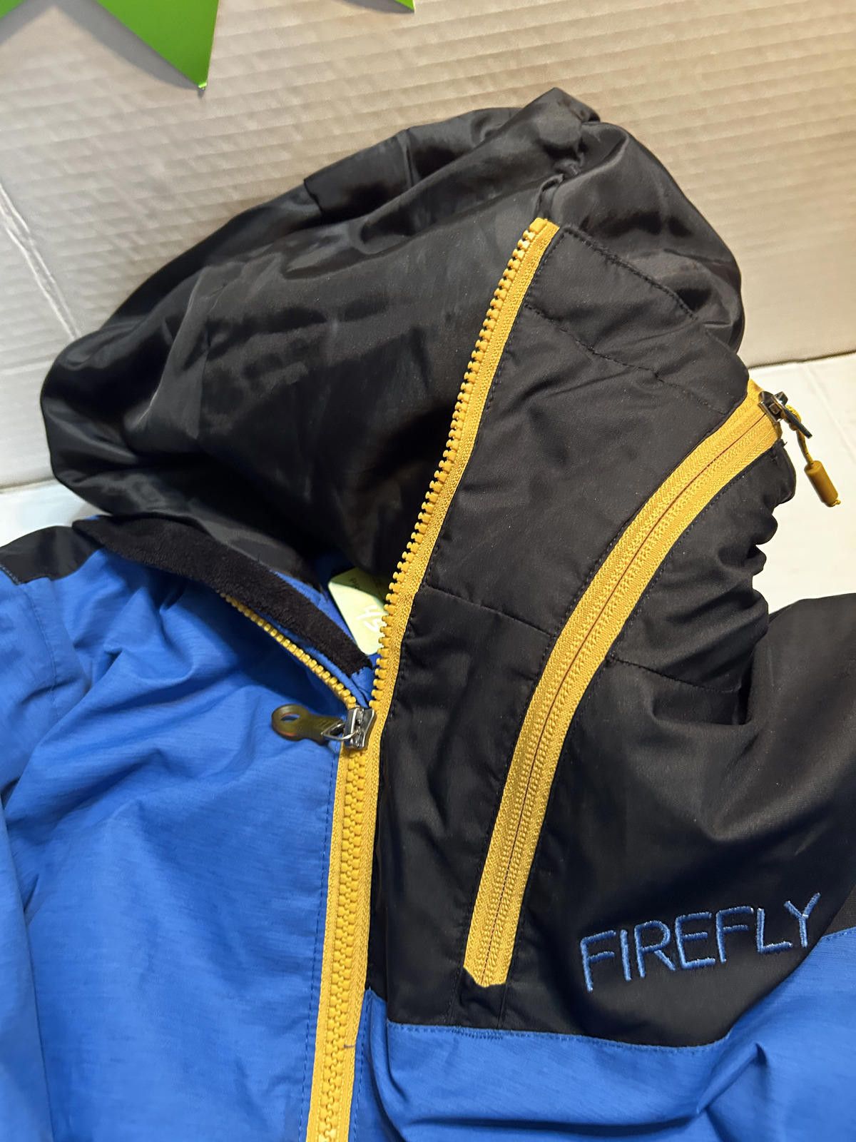 Other Firefly Ski Snowboard Jacket Men's MEdium Blue Black Yellow Size US L / EU 52-54 / 3 - 5 Thumbnail