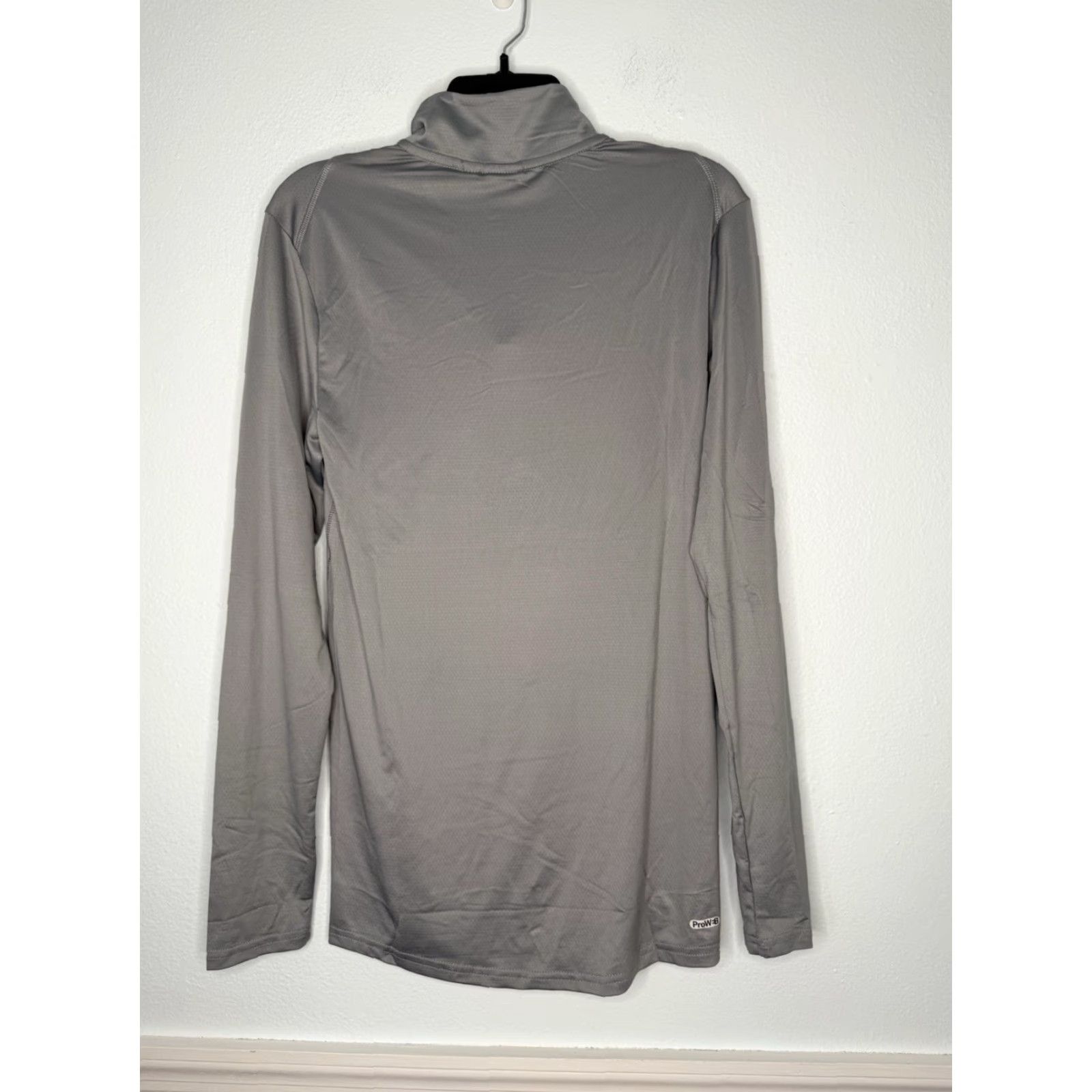 Spyder Spyder Mens Small Gray 1/4 Zip Long Sleeve Pullover Shirt Activewear Lightweight Breathable Stretch Size US S / EU 44-46 / 1 - 2 Thumbnail