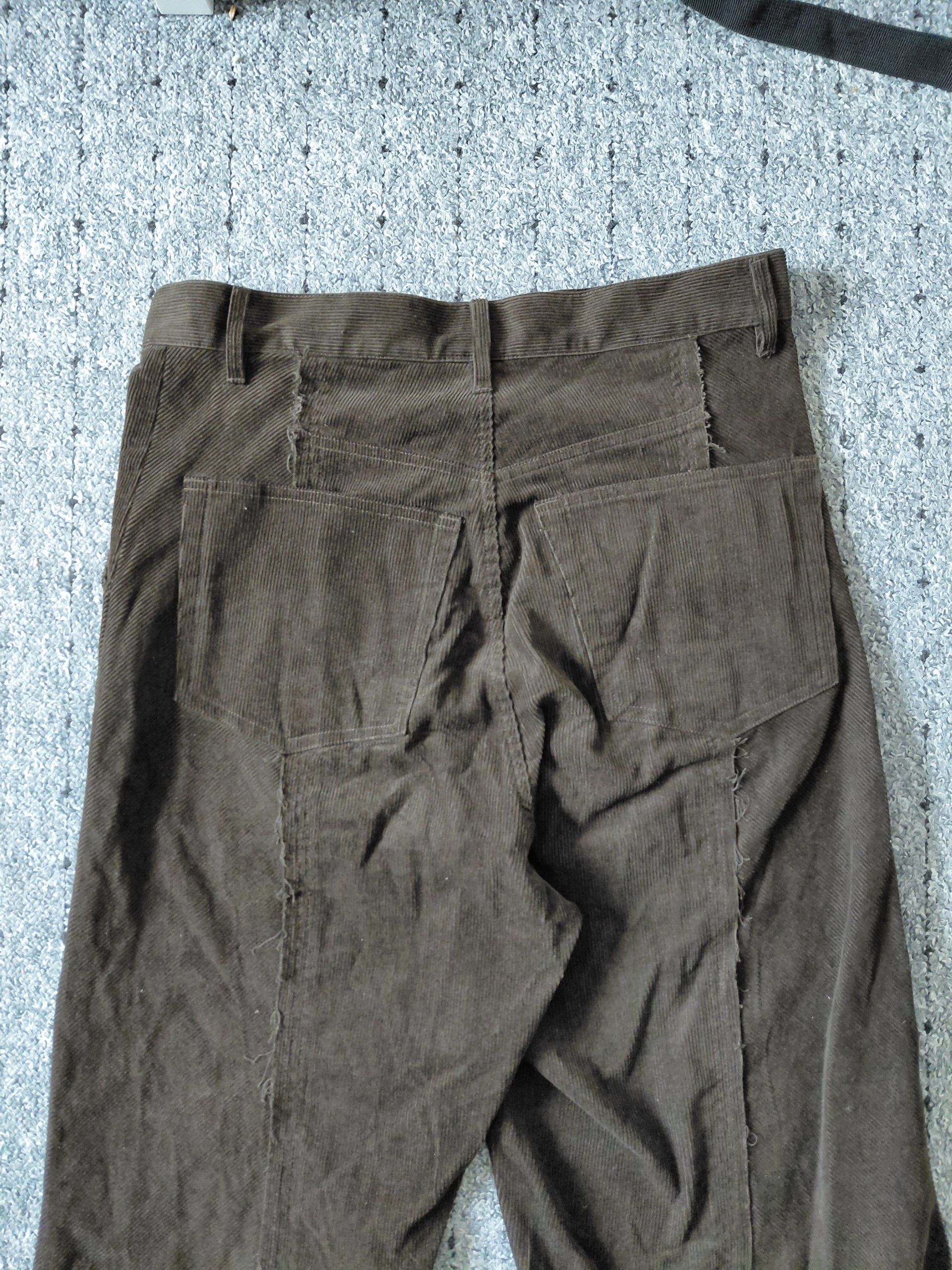Vuja De Vuja De Studio Adagio Corduroy Reconstructed Trousers Brown Size US 30 / EU 46 - 9 Thumbnail