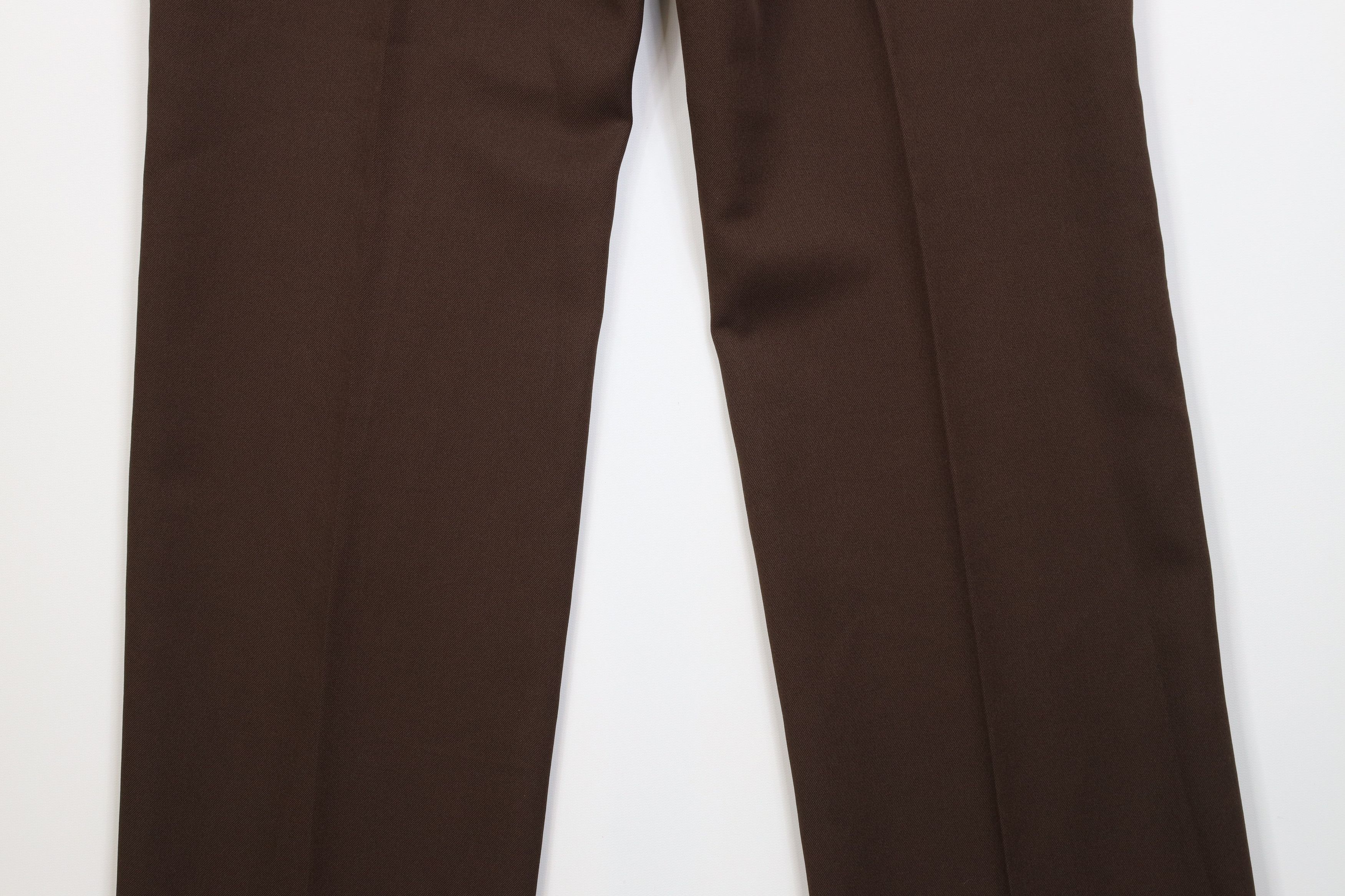 Vintage Vintage 70s Streetwear Flared Wide Leg Chino Pants Brown USA Size US 36 / EU 52 - 11 Thumbnail