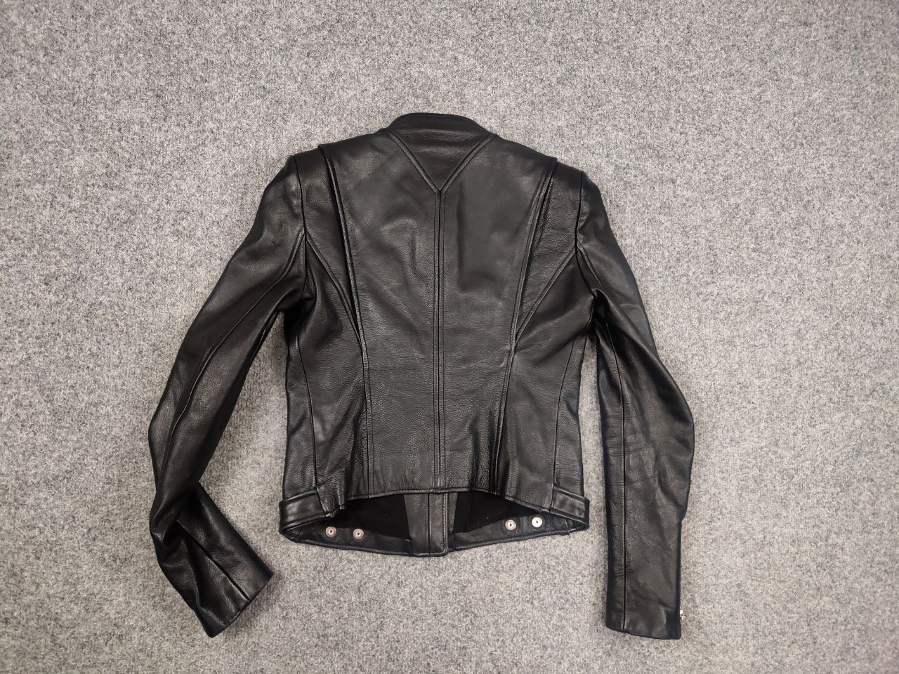Theory Theyskens' Theory Black Leather Jacket with Zipper Accents Size S / US 4 / IT 40 - 9 Thumbnail