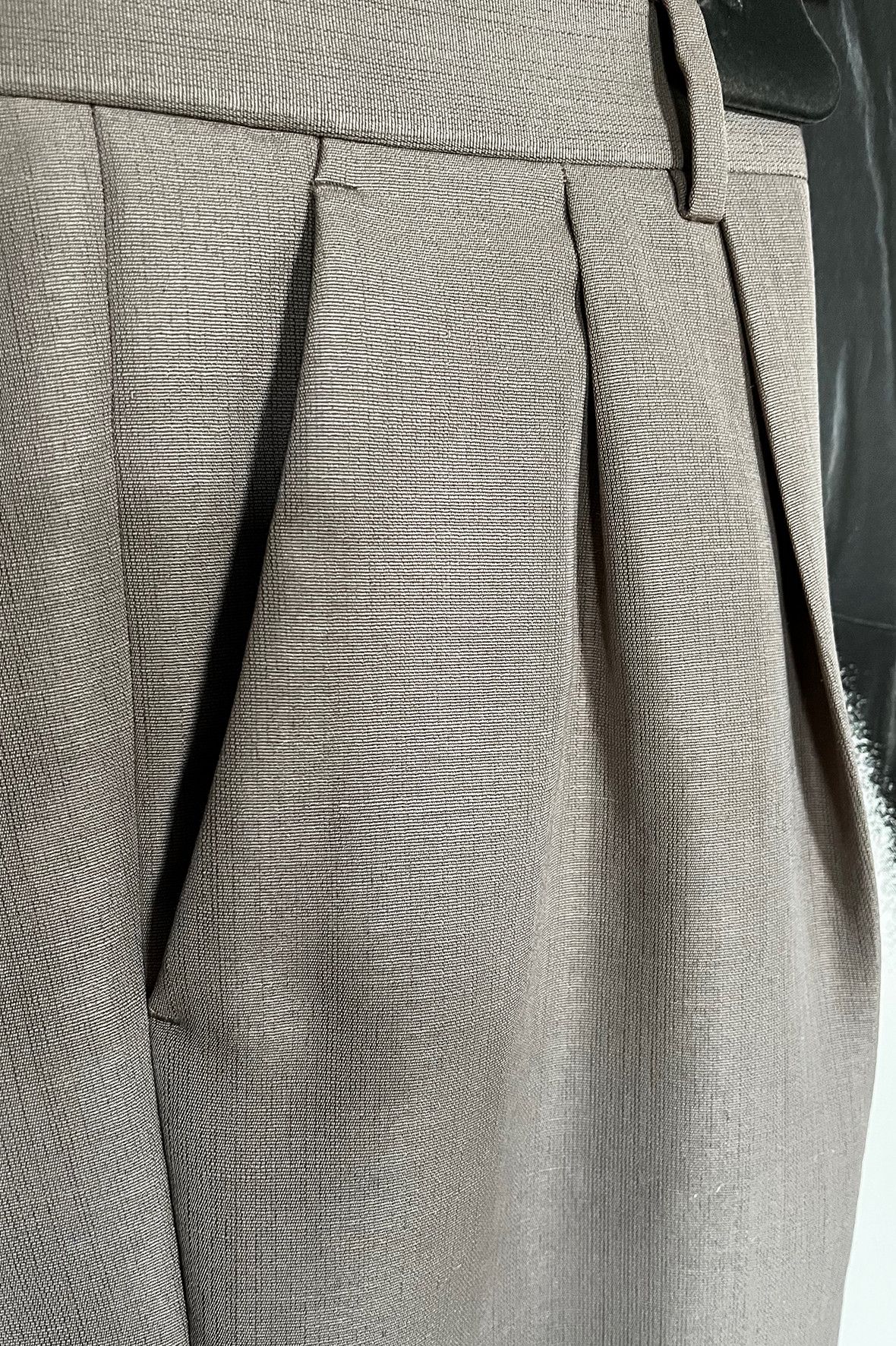 Dries Van Noten cropped, baggy wool pants Size US 32 / EU 48 - 7 Thumbnail