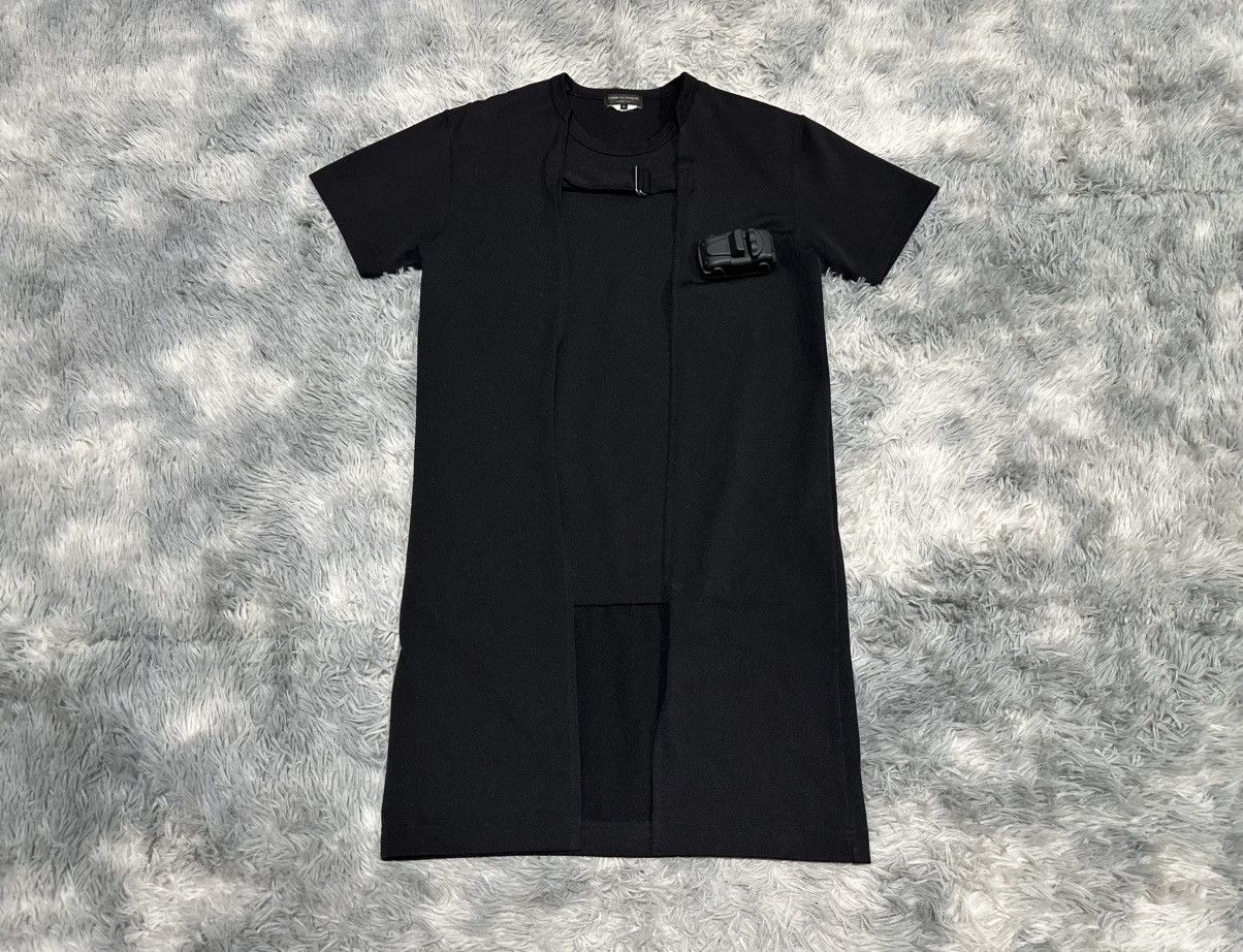 Comme des Garcons Homme Plus 🔥Aw17 Comme Des Garcons Homme Plus Bondage Layered Shirt Size US XXL / EU 58 / 5 - 3 Thumbnail