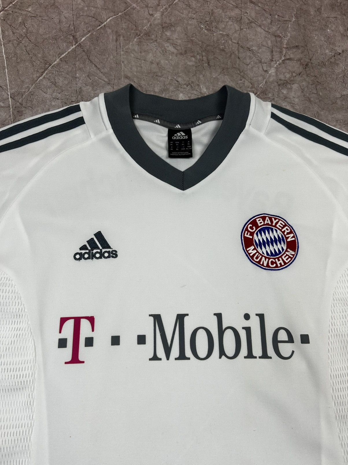 Adidas Bayern Munchen 2002-03 Adidas Vintage Soccer Jersey Size US XL / EU 56 / 4 - 6 Thumbnail