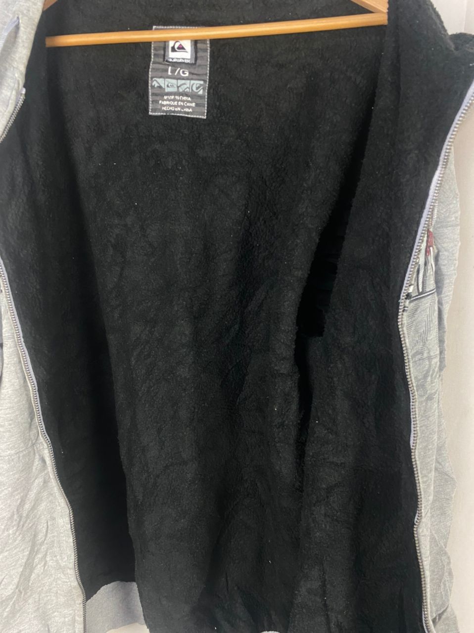 Quiksilver Quicksilver printed zipper hoodie Size US L / EU 52-54 / 3 - 7 Thumbnail