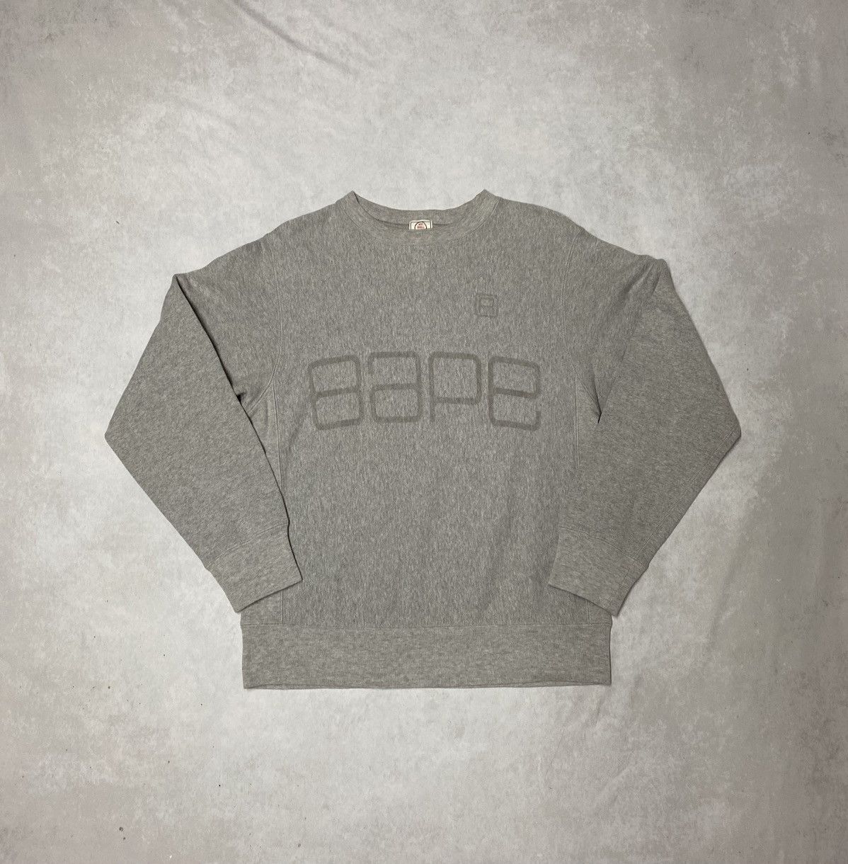 Bape × Vintage Bape Spellout Crewneck Size US XS / EU 42 / 0 - 1 Thumbnail