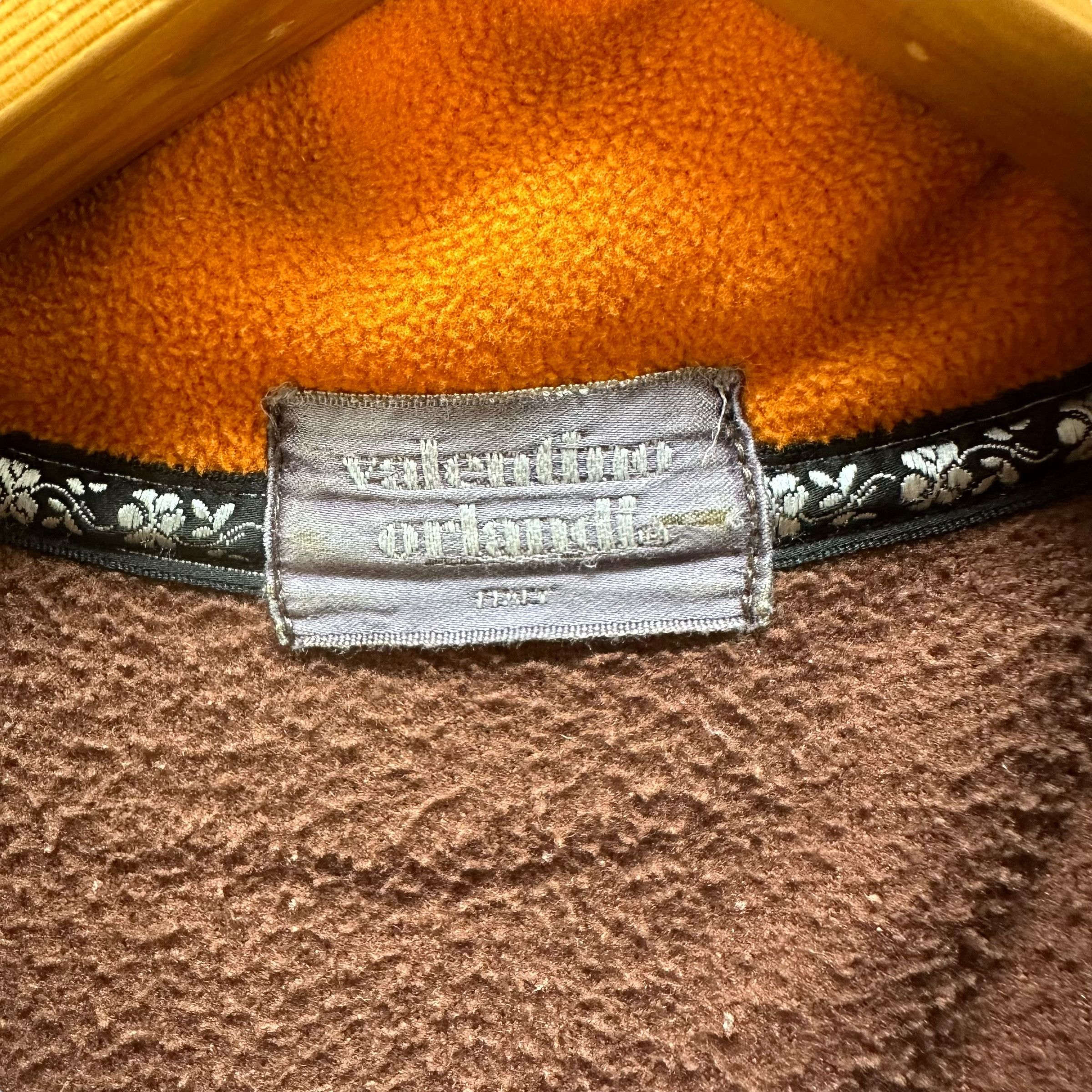 Valentino Orlandi VALENTINO ORLANDI ROMANTIC EMBROIDERY LOGO FLEECE #8963-43 Size US M / EU 48-50 / 2 - 6 Thumbnail