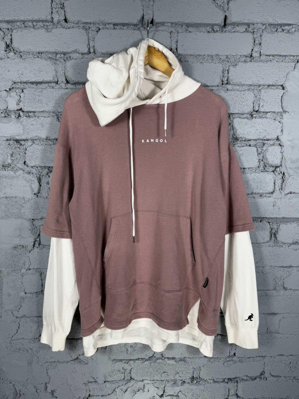 Kangol Vintage Kangol Extender Hoodie Centre Logo Sweatshirt Size US M / EU 48-50 / 2 - 1 Thumbnail