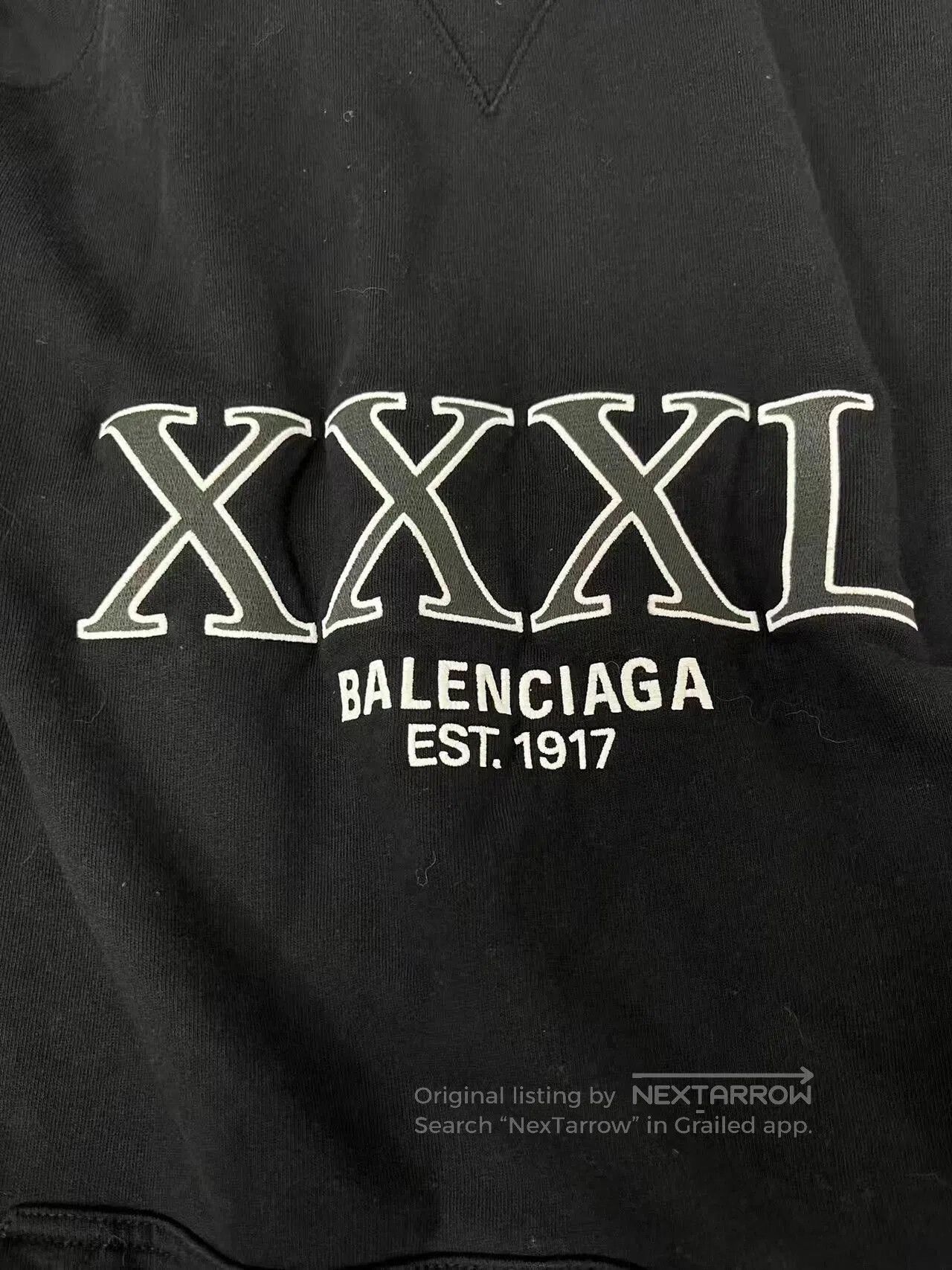 Balenciaga black balenciaga logo hooded sweatshirt. Size US M / EU 48-50 / 2 - 3 Thumbnail