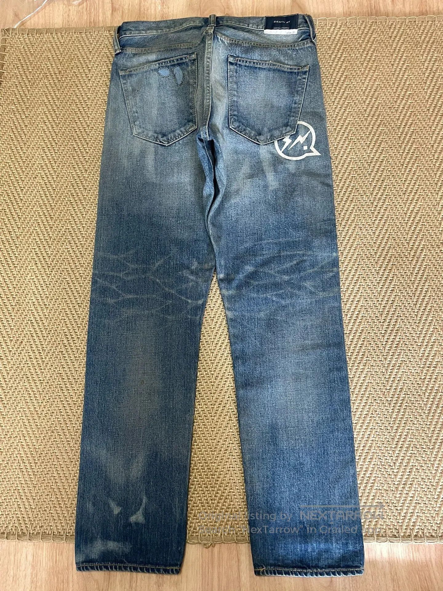 Vanquish denim by vanquish fragment distressed jeans. Size US 30 / EU 46 - 2 Thumbnail