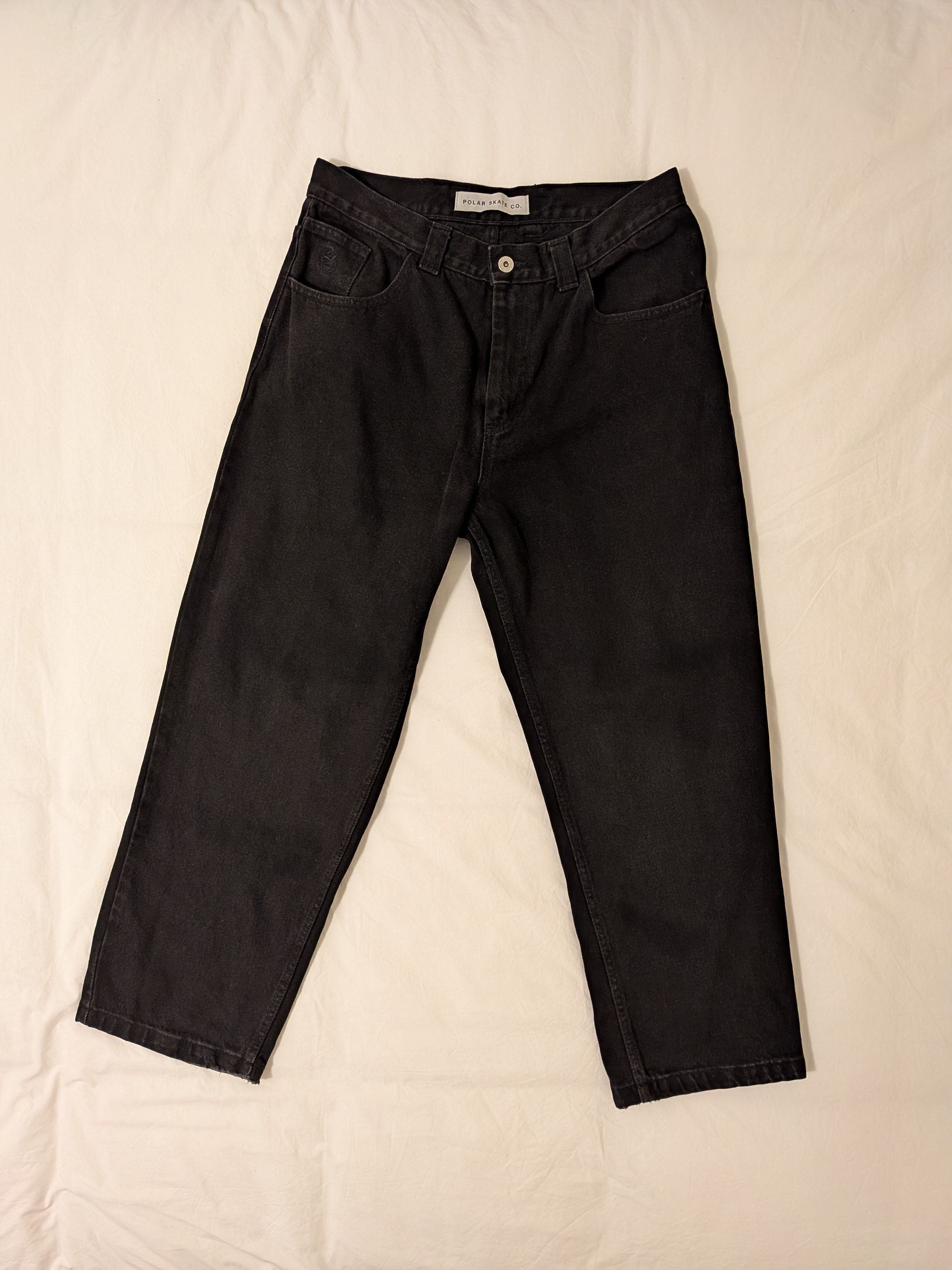 Polar Skate Co. Polar Skate Co 93 Jeans 30x30 Black Orange Acid 