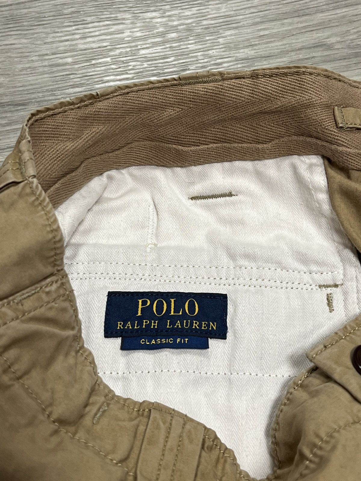 Polo Ralph Lauren × Vintage Polo Ralph Lauren vintage cargo shorts Size US 34 / EU 50 - 5 Thumbnail