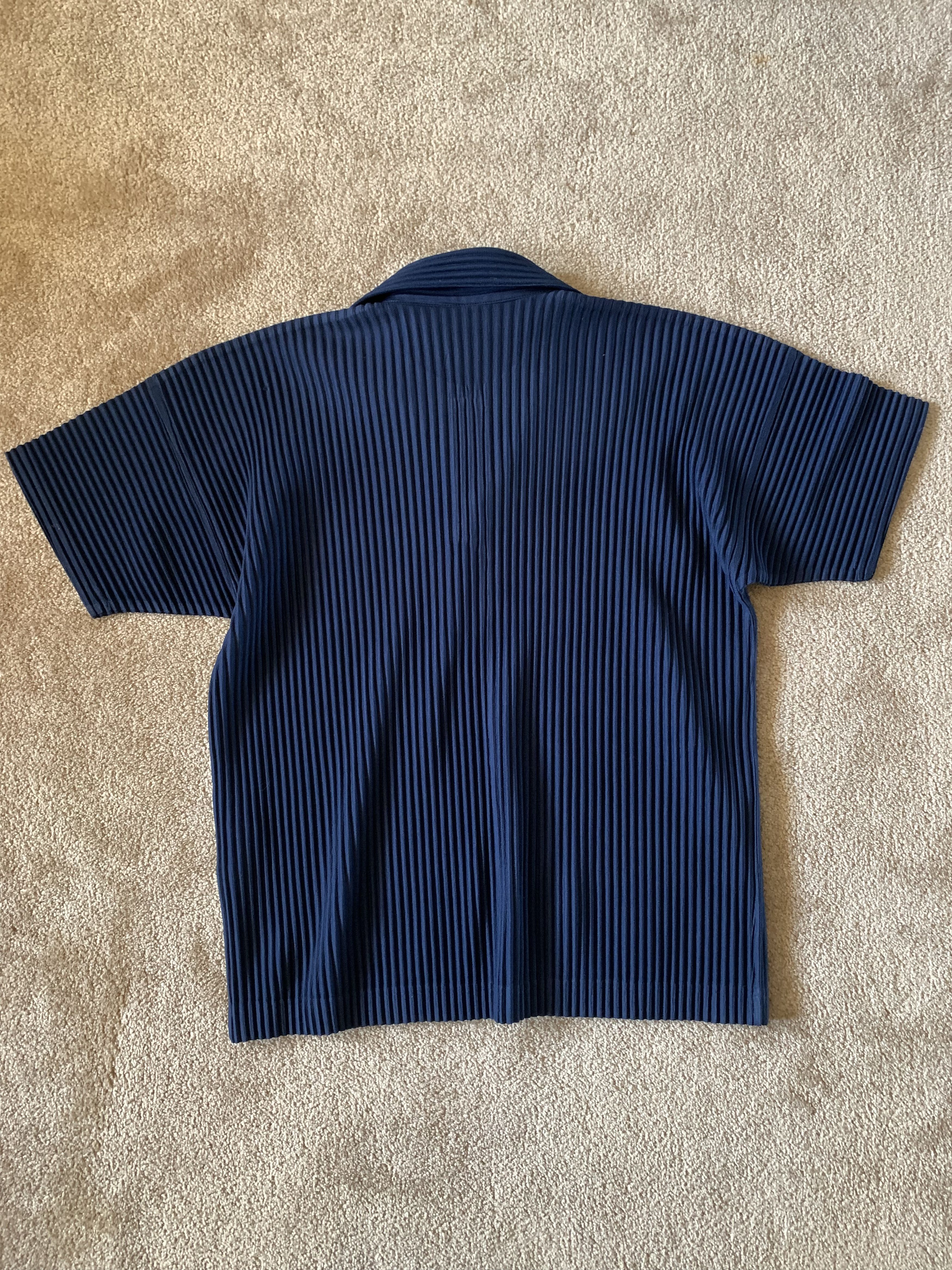 Homme Plisse Issey Miyake Navy polo Size US S / EU 44-46 / 1 - 2 Thumbnail