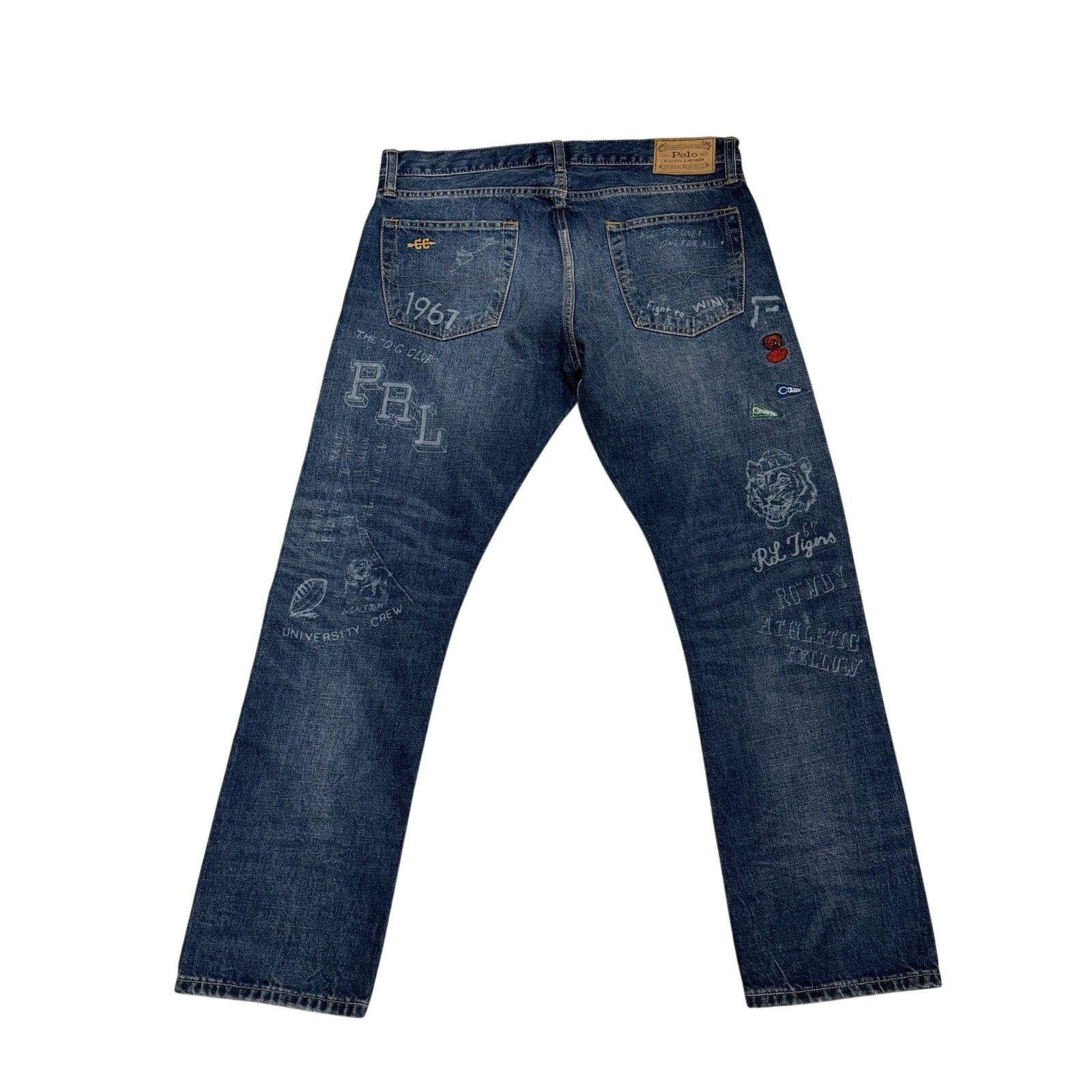 Ralph Lauren Polo Ralph Lauren Varick Slim Straight NY Loyalty Stadium Size US 33 - 8 Thumbnail