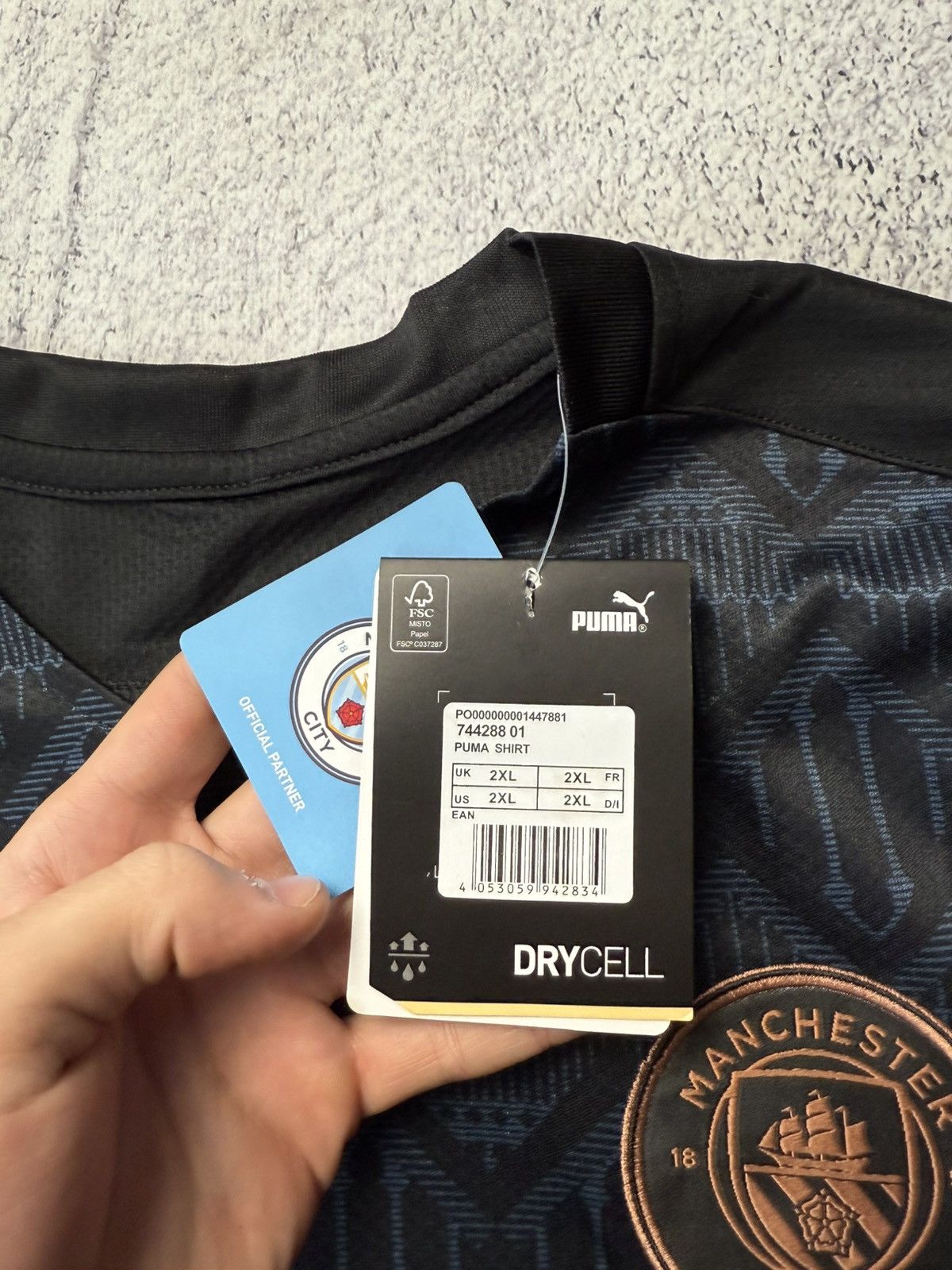 Puma Manchester City Puma New Jersey Size US XXL / EU 58 / 5 - 10 Thumbnail