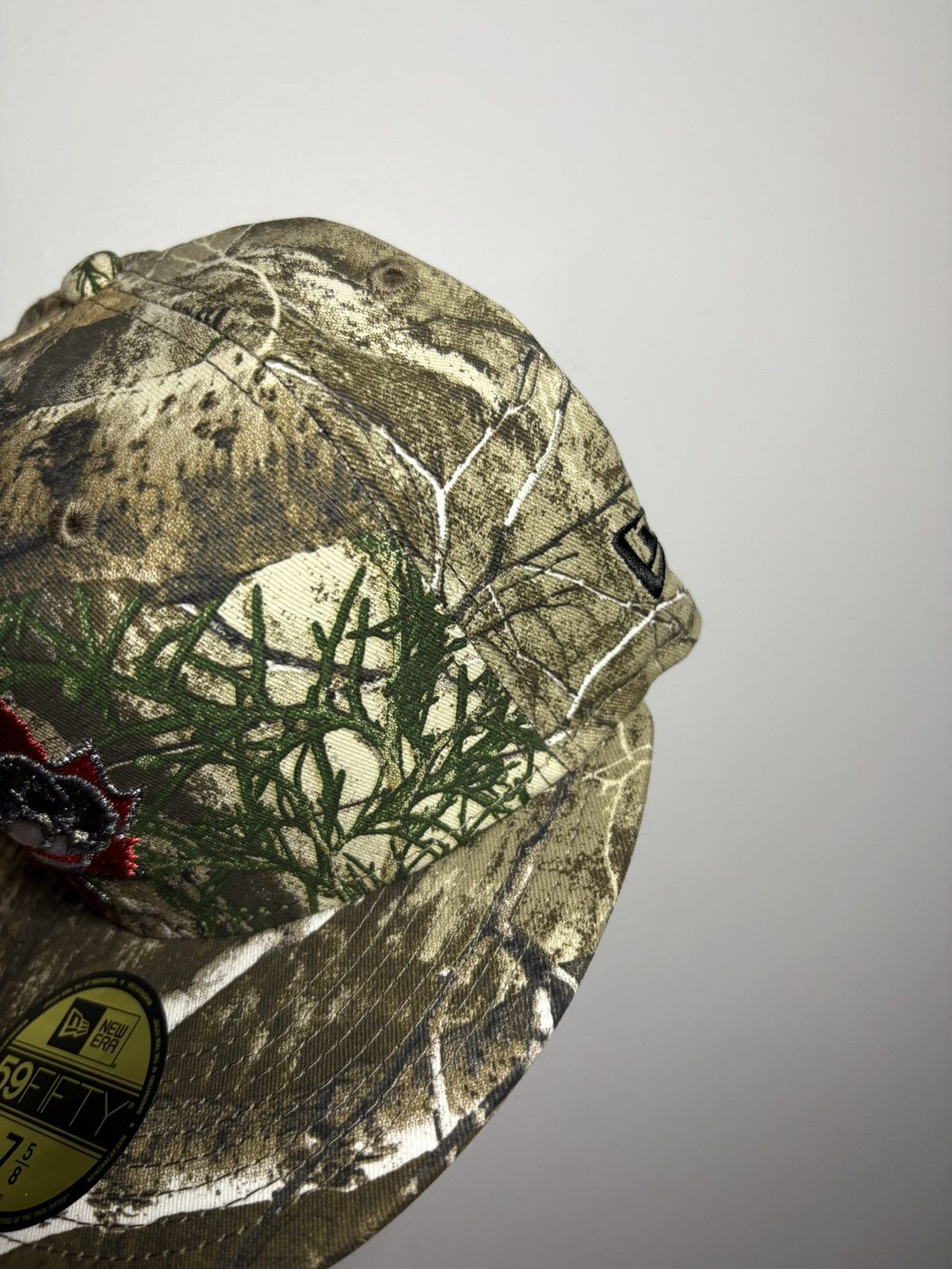 New Era Sz 7 5/8 MiLB Ottawa Lynx Fitted Real Tree Size ONE SIZE - 4 Thumbnail