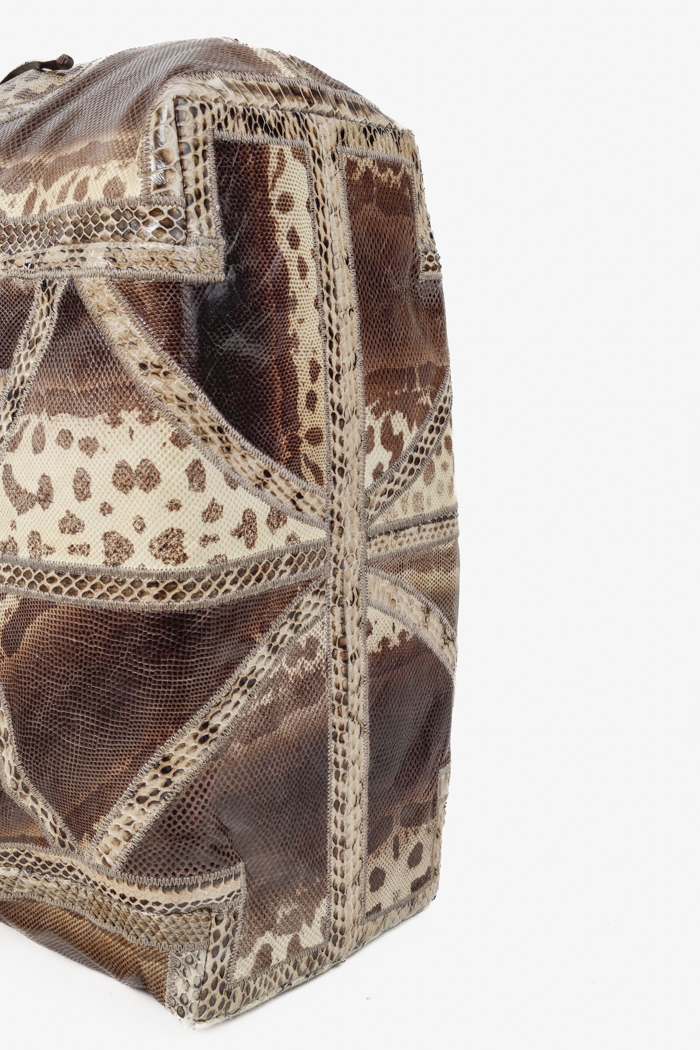 Jimmy Choo Jimmy Choo Snakeskin Patchwork Bangle Bag Size ONE SIZE - 5 Thumbnail