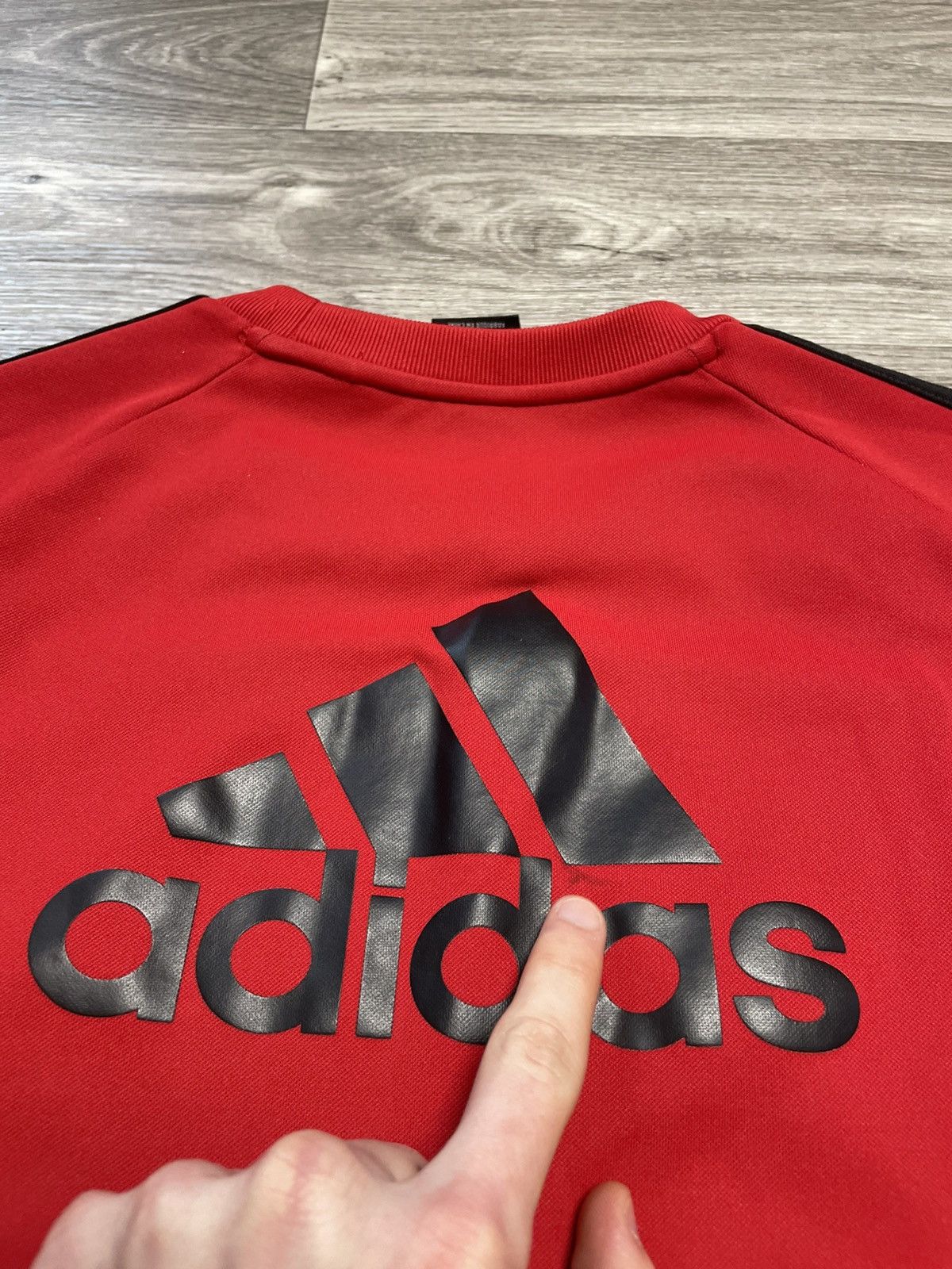 Adidas Vintage Adidas Liverpool 2010/2011 Soccer Jersey Sweatshirt Size US XL / EU 56 / 4 - 24 Thumbnail