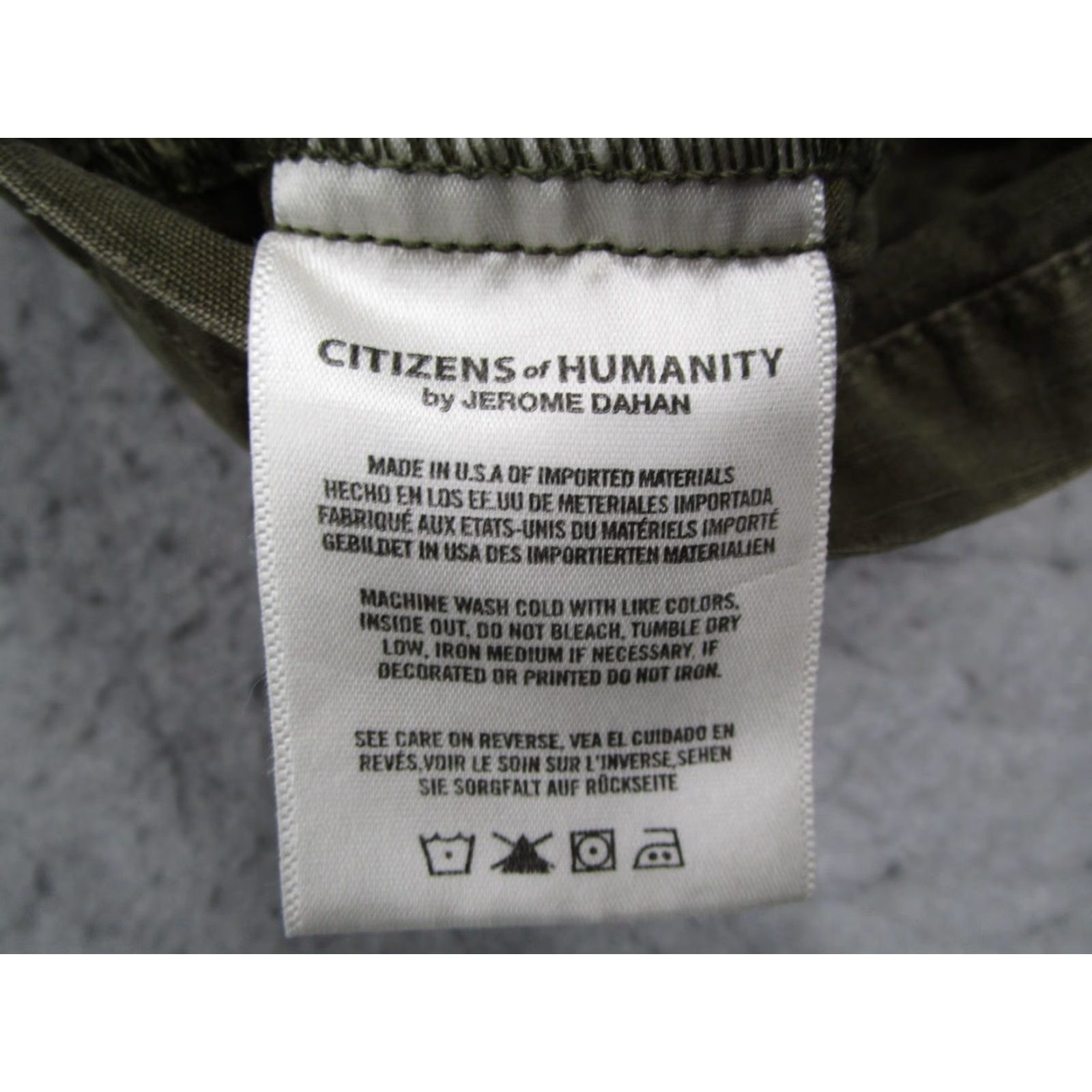 Citizens Of Humanity Citizens Of Humanity Surplus Jacket Women Small Green Cotton Utility Field Size S / US 4 / IT 40 - 4 Thumbnail