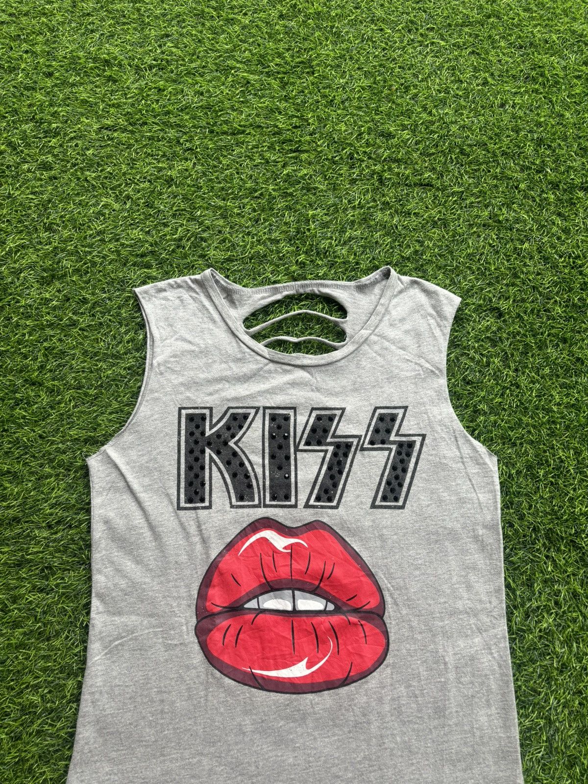 Hysteric Glamour Y2k Kiss Tank tops Punk Style Size US M / EU 48-50 / 2 - 2 Thumbnail