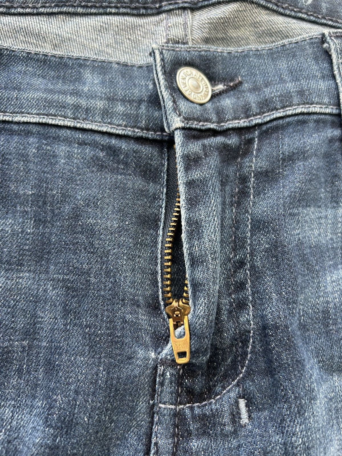 7 For All Mankind 7FAM Japan Flare Vintage Denim Size US 35 - 5 Thumbnail