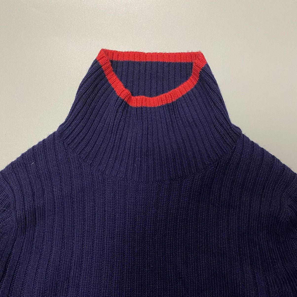 Polo Ralph Lauren Polo Ralph Lauren 100% Merino Wool Sweater Pull Over Size L / US 10 / IT 46 - 6 Thumbnail