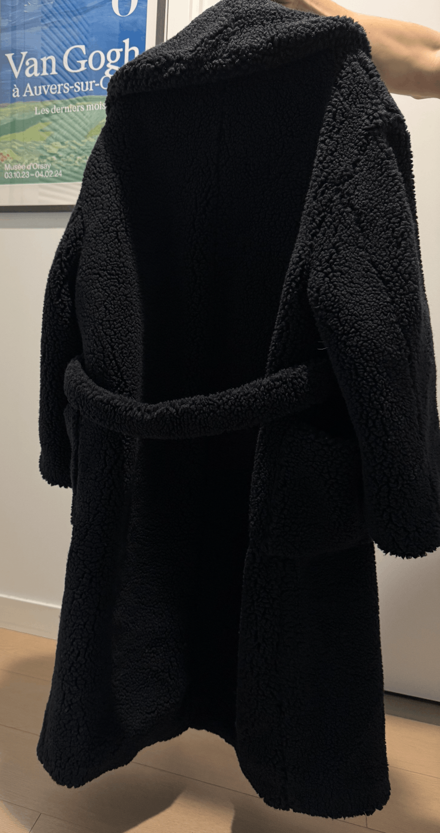 Casablanca Casablanca Shearling Robe 'Black' Size US L / EU 52-54 / 3 - 3 Thumbnail