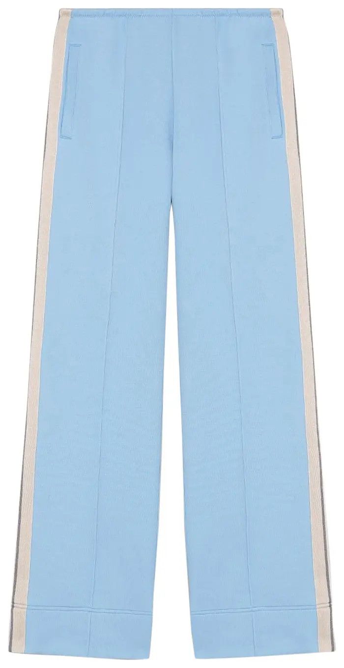 Palm Angels o1y1125 Sweatpant in Sky Blue Size 30" / US 8 / IT 44 - 1 Thumbnail
