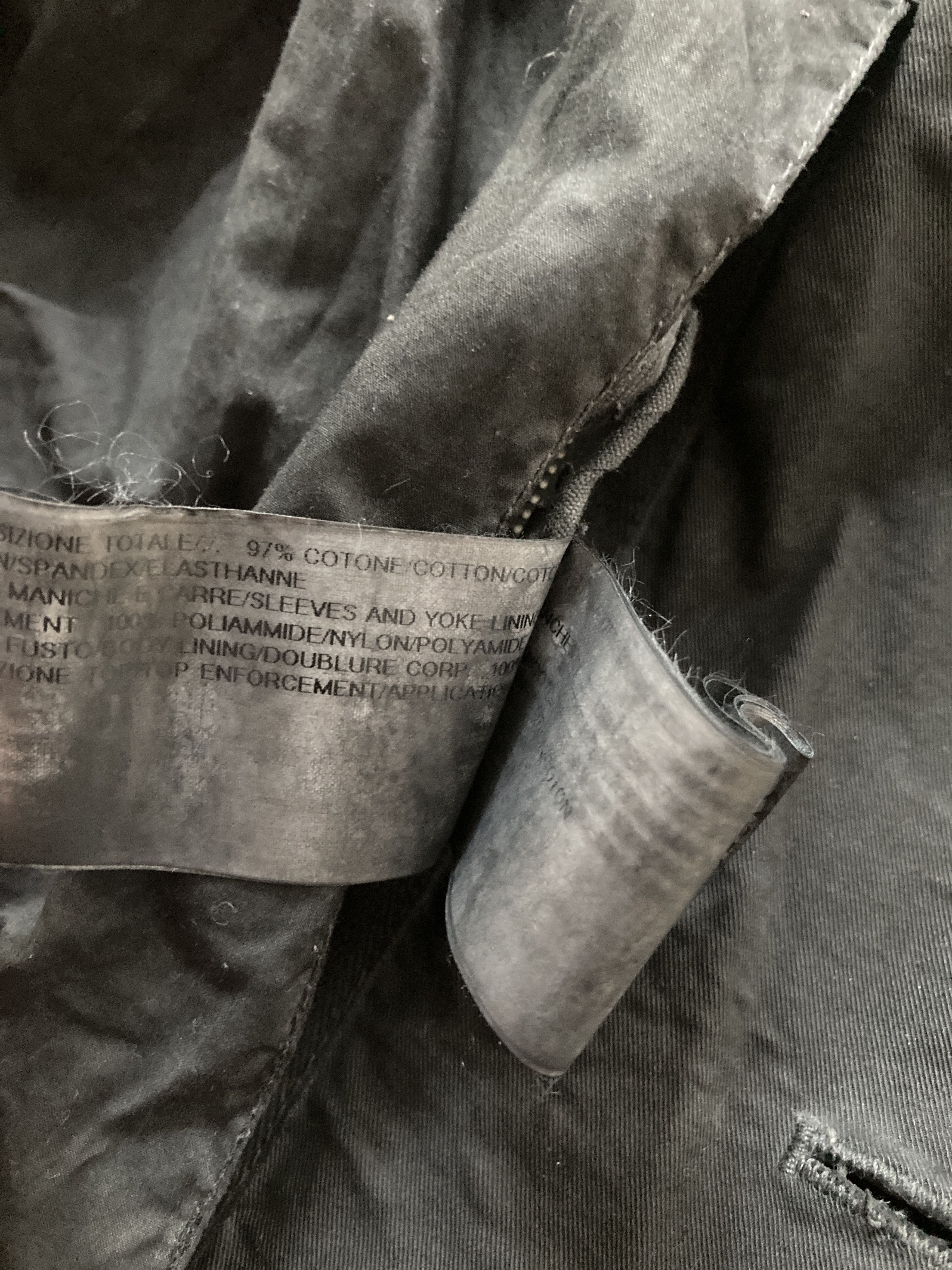 Rick Owens S/S 14 "VICIOUS" Black Mineral Hustler Jacket Rick Owens XL Size US XL / EU 56 / 4 - 19 Thumbnail