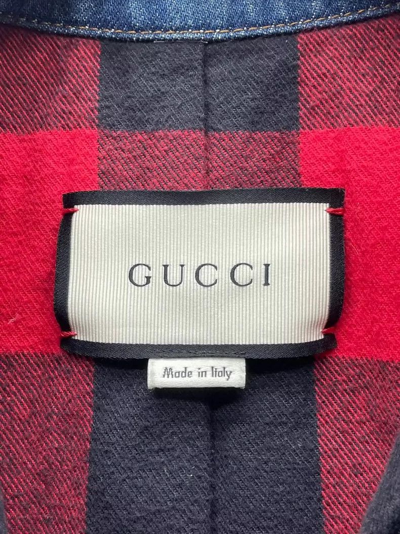 Gucci Gucci Tiger embroidered thickened denim jacket 2504-Nextarr Size US S / EU 44-46 / 1 - 6 Thumbnail