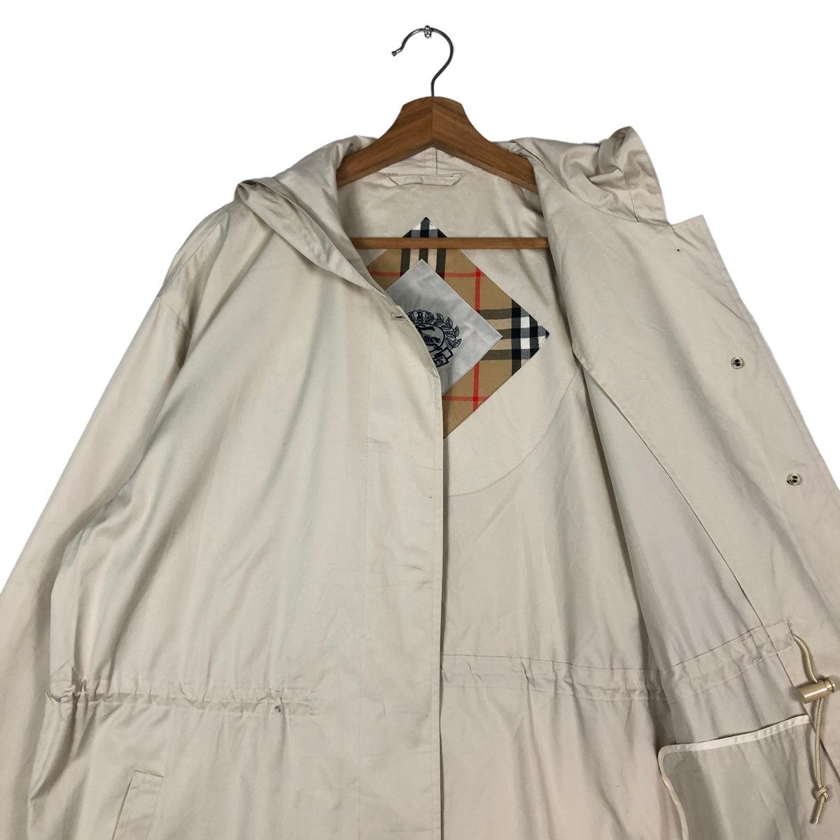 Burberry 🔥VINTAGE BURBERRYS NOVA CHECK FLY JACKET Size US M / EU 48-50 / 2 - 13 Thumbnail