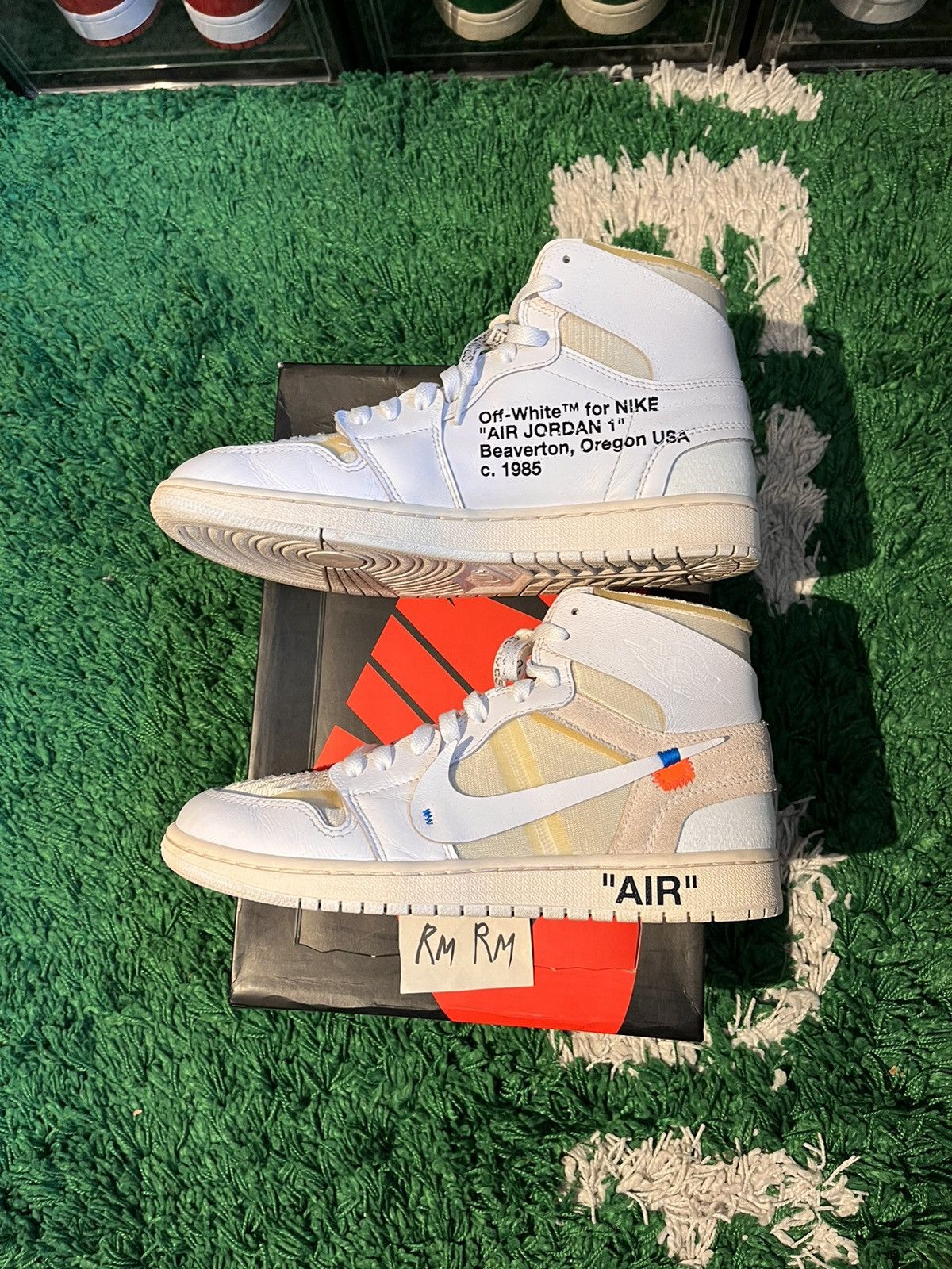 Nike Nike Jordan 1 Off-White NRG Euro Size US 9.5 / EU 42-43 - 6 Thumbnail
