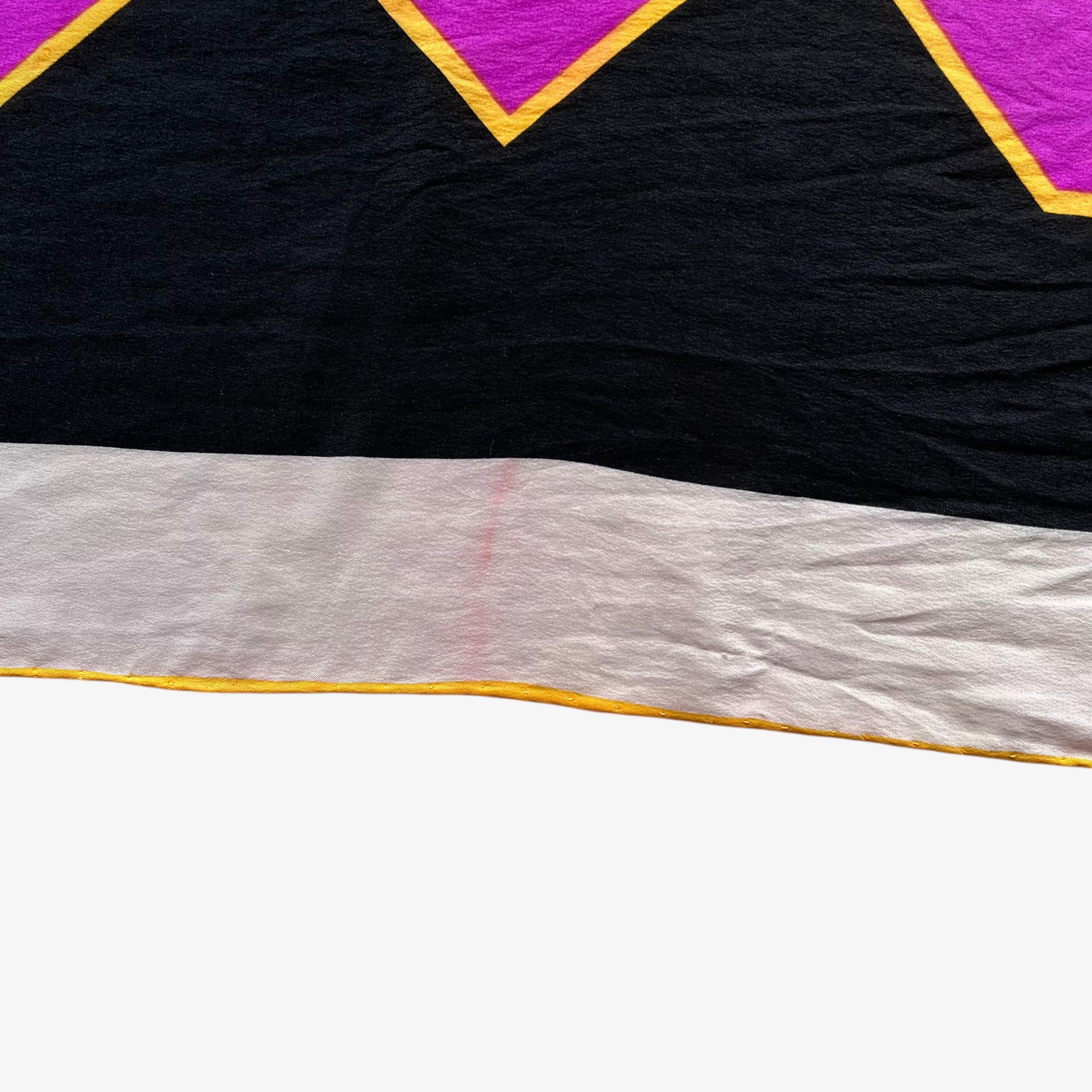 Givenchy Vintage 80s Givenchy Geometric Abstract Print Silk Scarf Size ONE SIZE - 7 Thumbnail