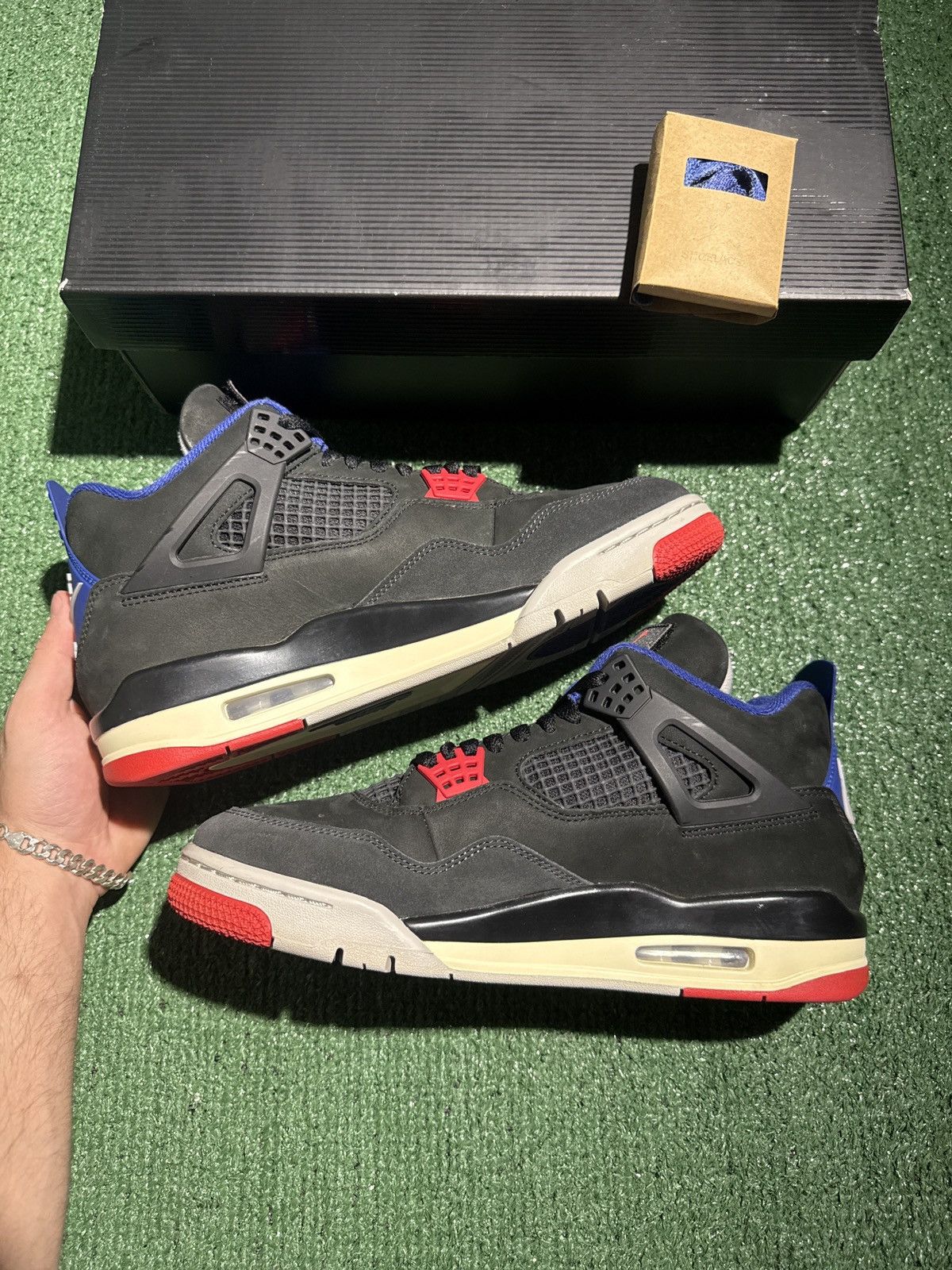 Jordan Brand Jordan 4 rare air white lettering Size US 9.5 / EU 42-43 - 4 Thumbnail