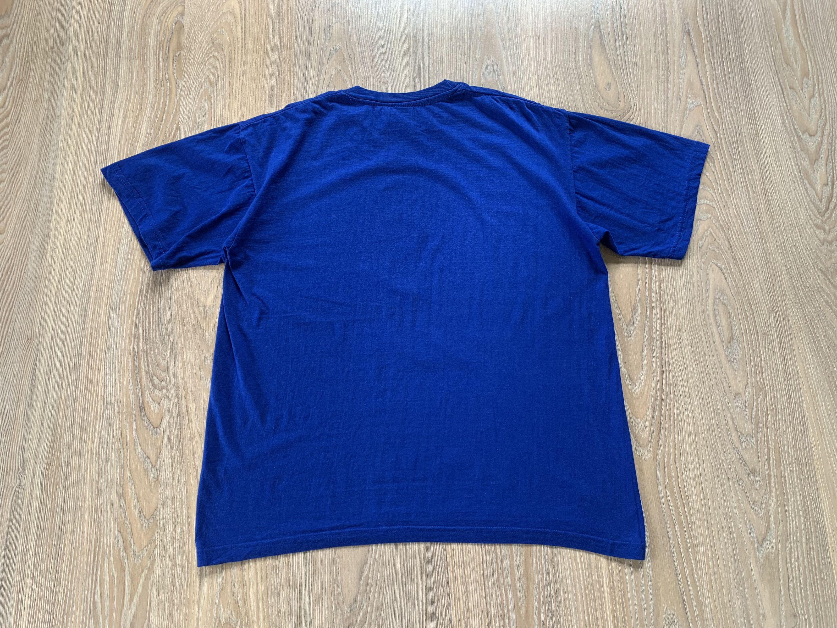 Designer MasterKnit Vintage Africa Blue Printed T-Shirt Size US XXL / EU 58 / 5 - 3 Thumbnail