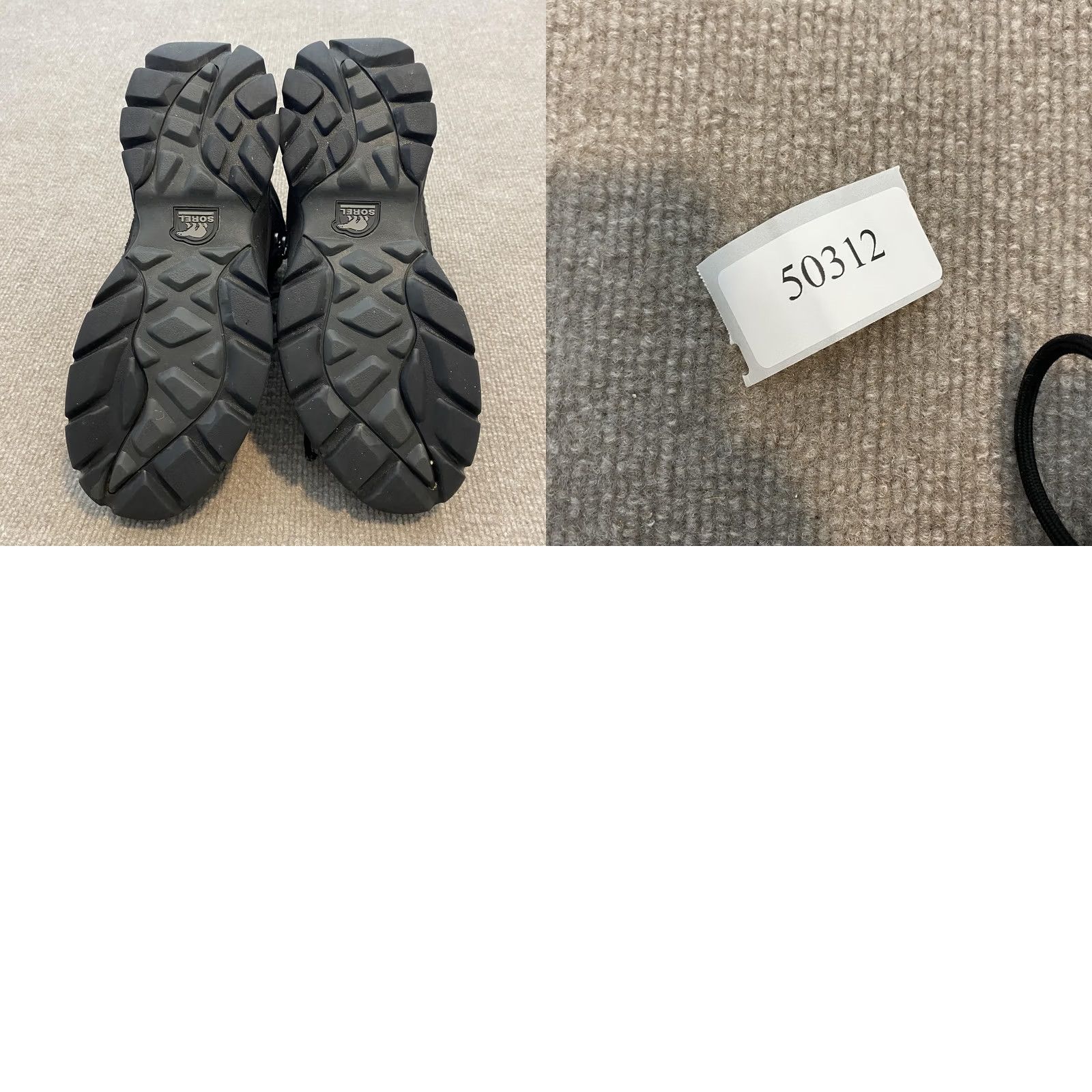 SOREL Sorel Timberwolf Boots Womens 8 Black Waterproof Ankle Lace Up SL Timberwolf 09 NL1487-011 Html Size US 8 / IT 38 - 9 Thumbnail