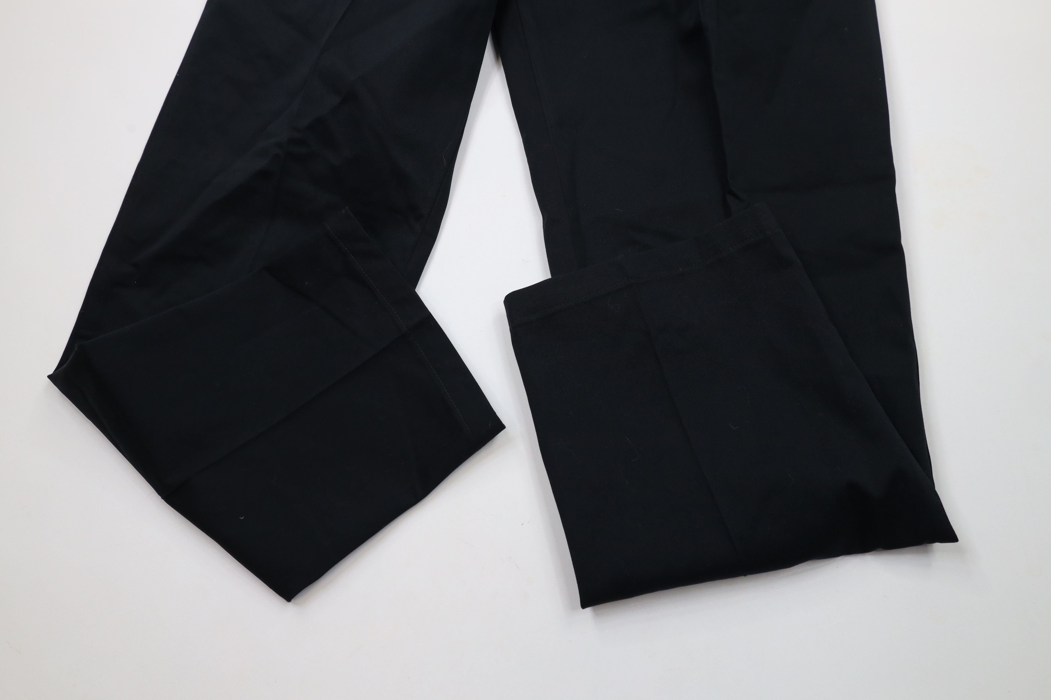 Vintage × Wrangler Deadstock Vintage Y2K Wrangler Wide Leg Chino Pants Black Size US 36 / EU 52 - 5 Thumbnail